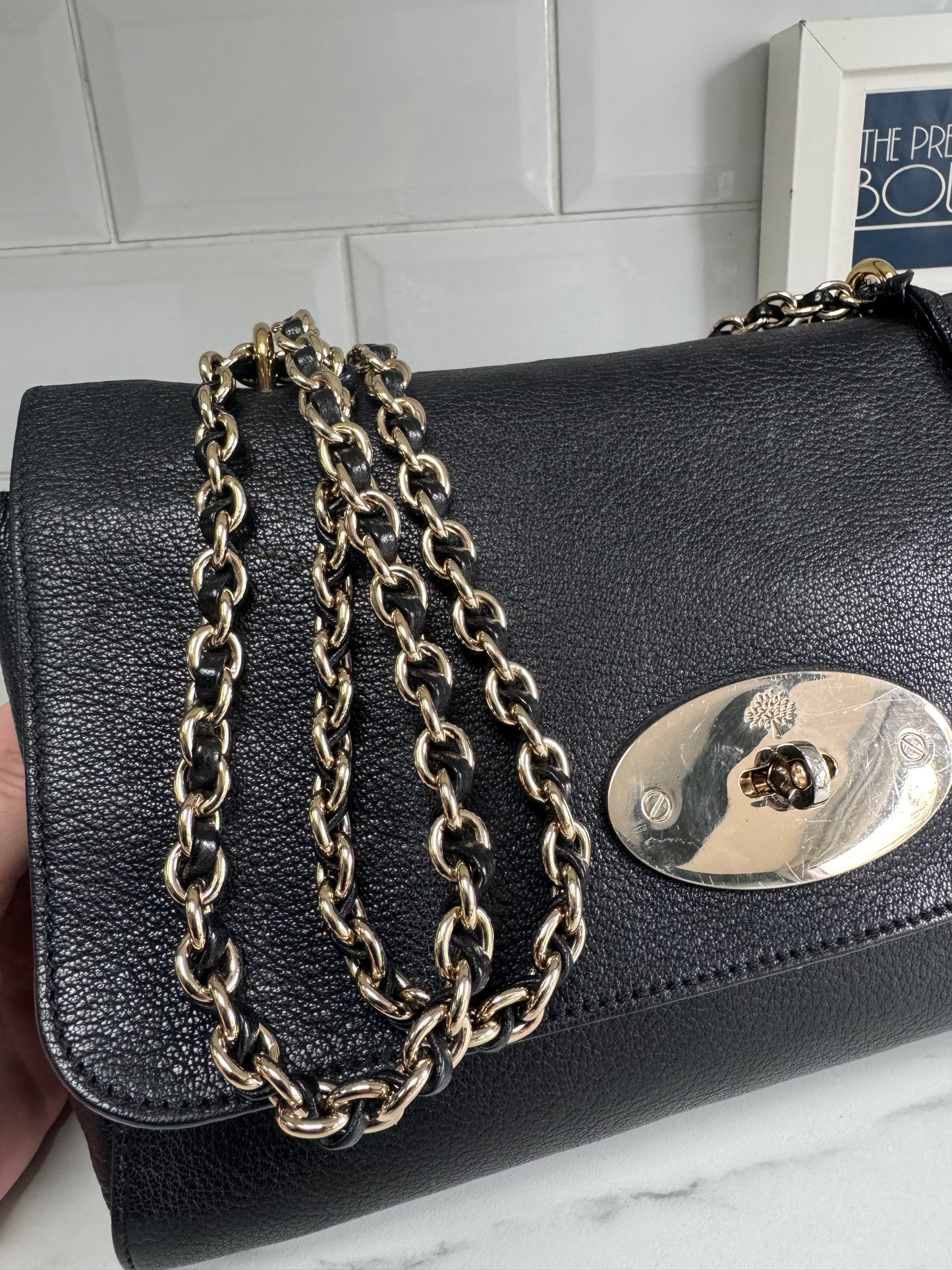 Mulberry Medium Lily - Black