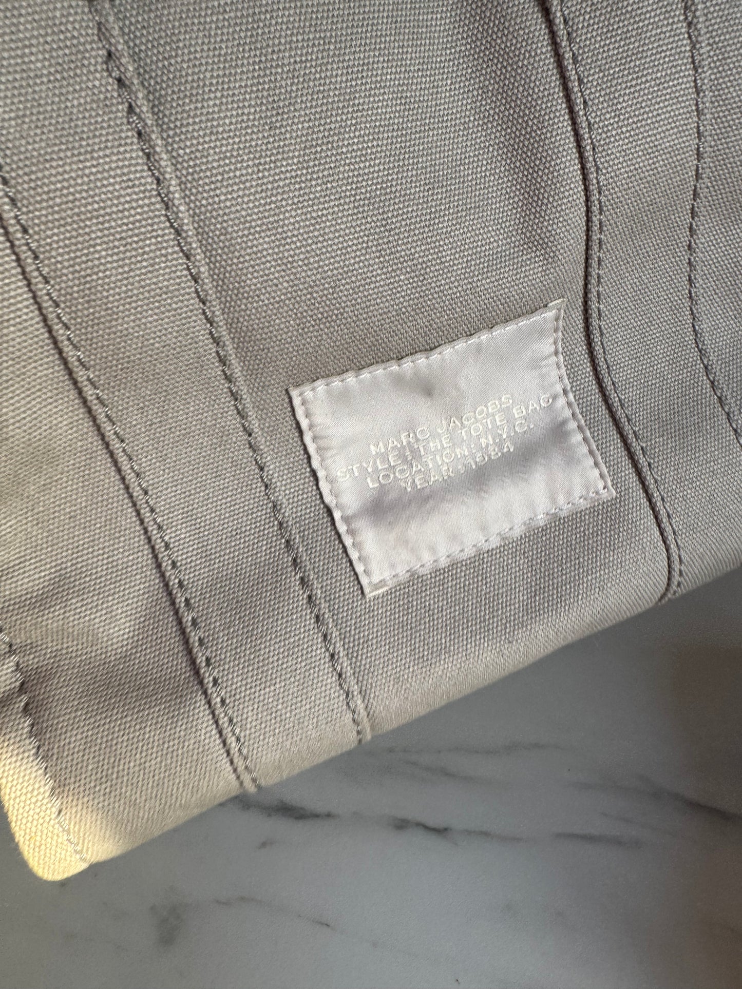 Marc jacobs “The Small” Tote Bag - Grey