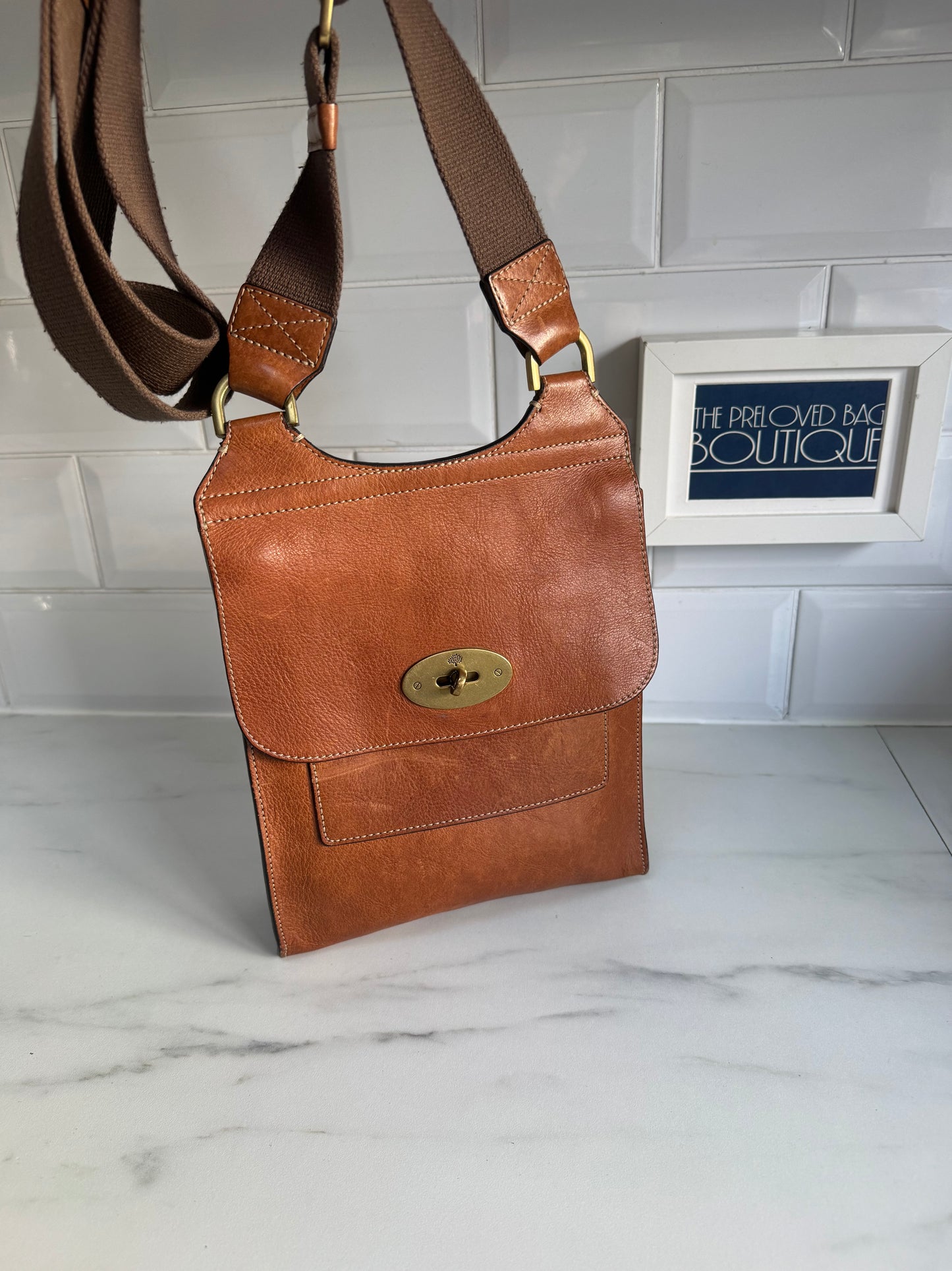 Mulberry Small Antony - Oak