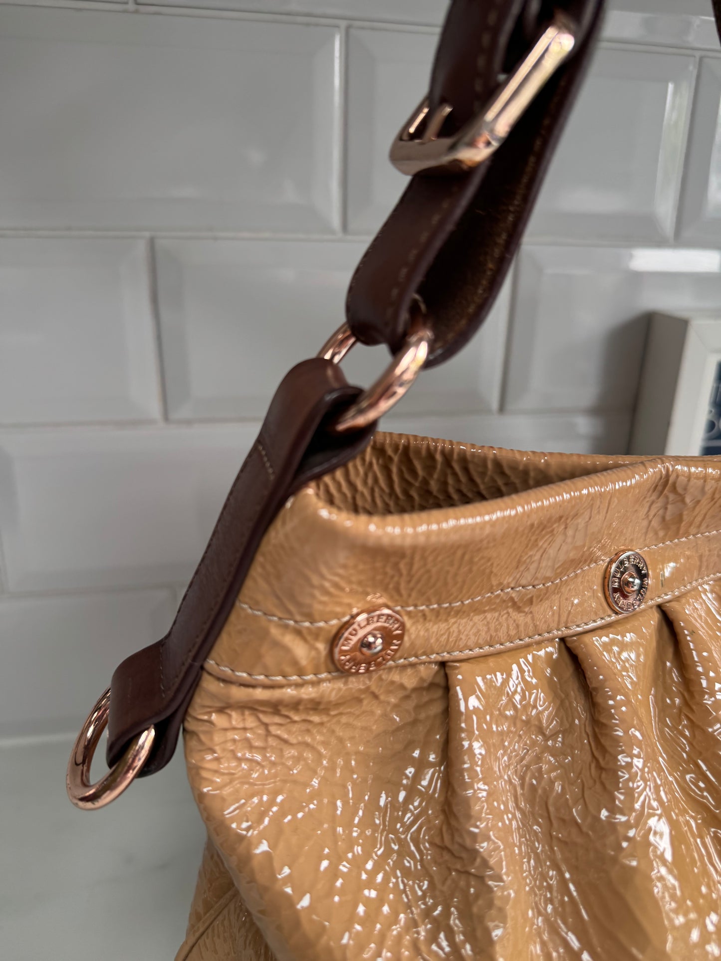 Mulberry Mitzy Messenger - Buttermilk