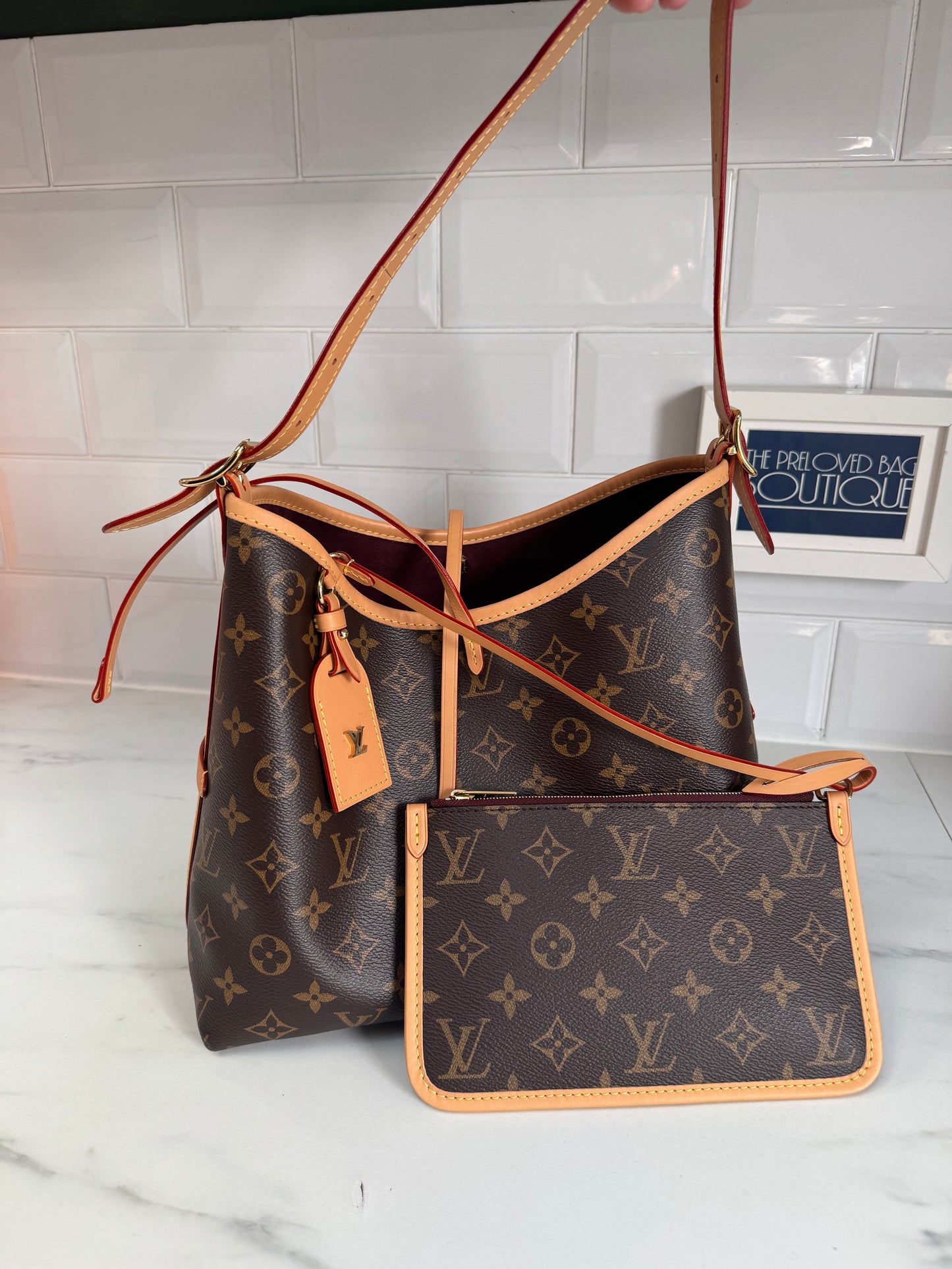 Louis Vuitton Carryall PM - Brown Monogram