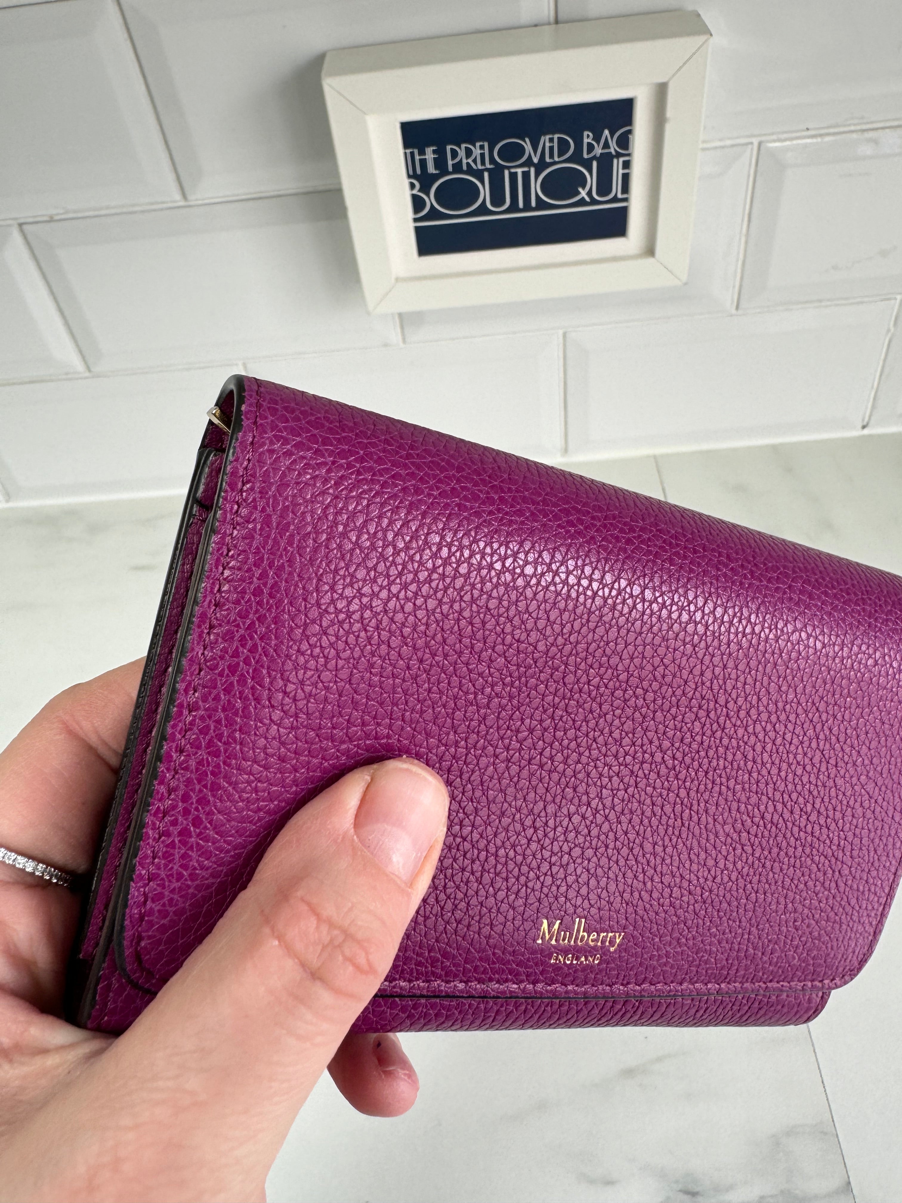Mulberry Small 'darley' Bag in Purple | Lyst