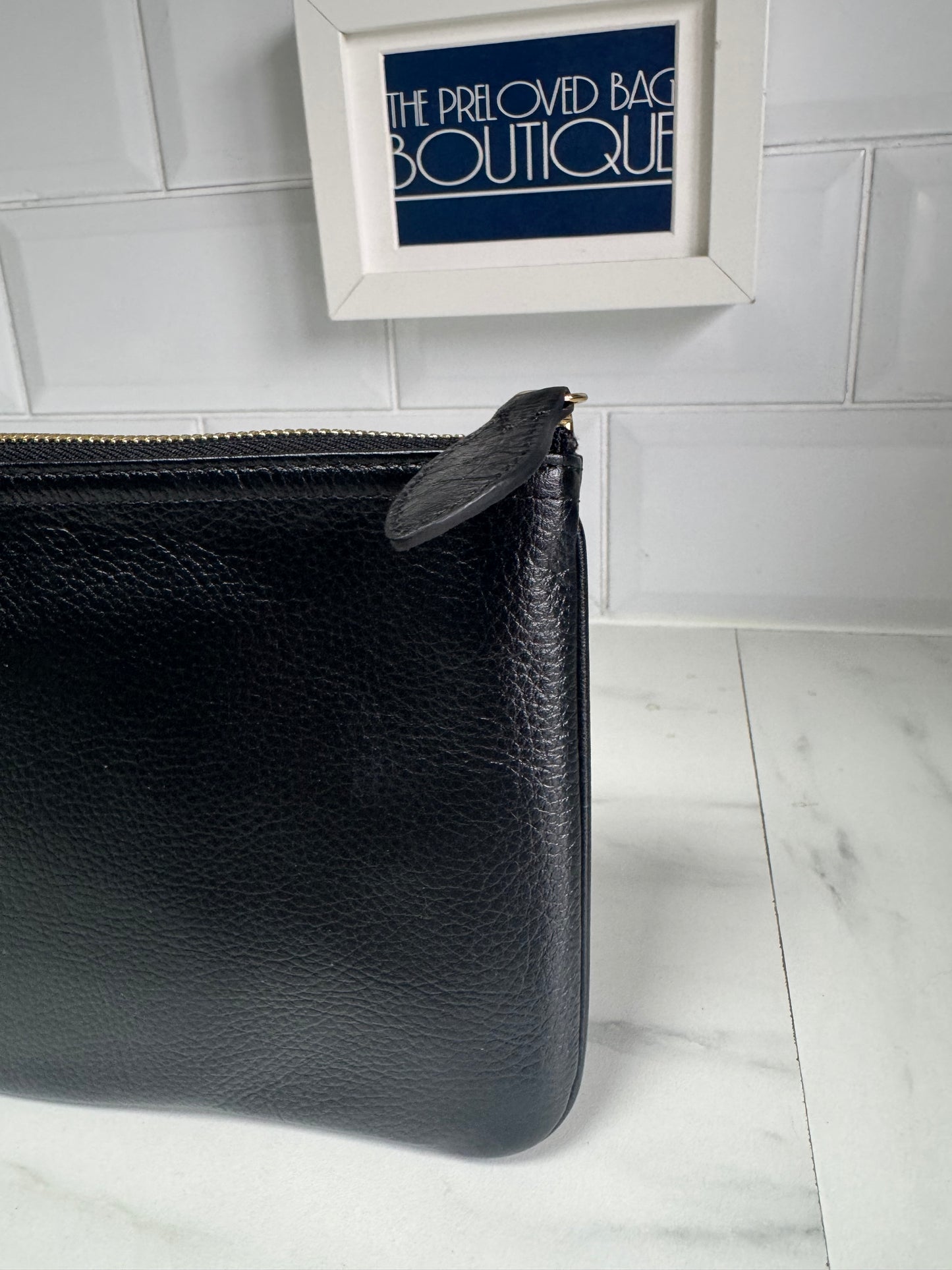 Mulberry Mitzy Zipped Pouch - Black