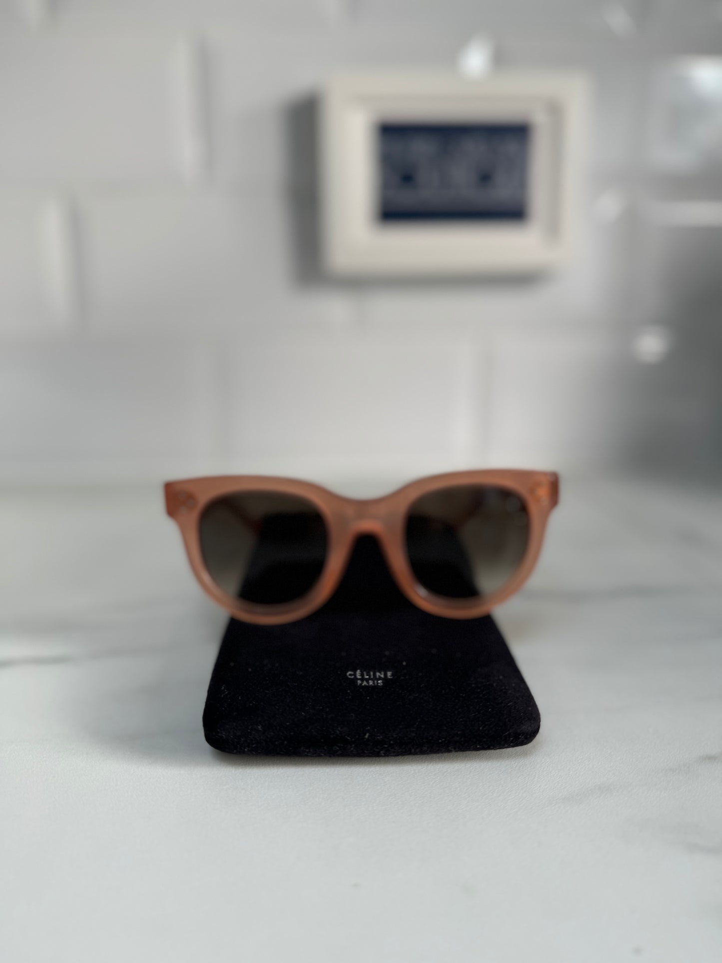 Celine Audrey Sunglasses - Pink