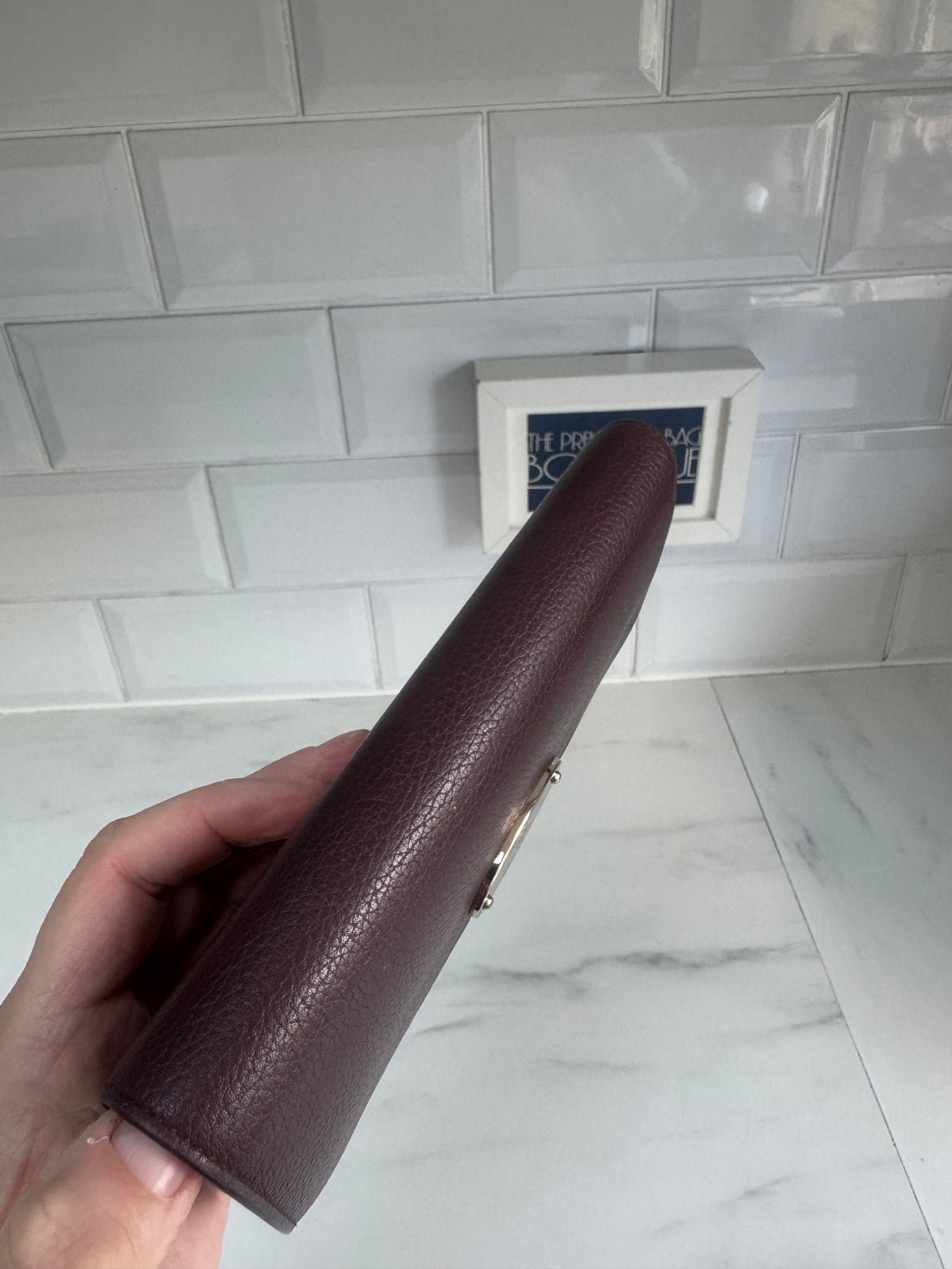 Mulberry Continental Plaque Wallet - Oxblood