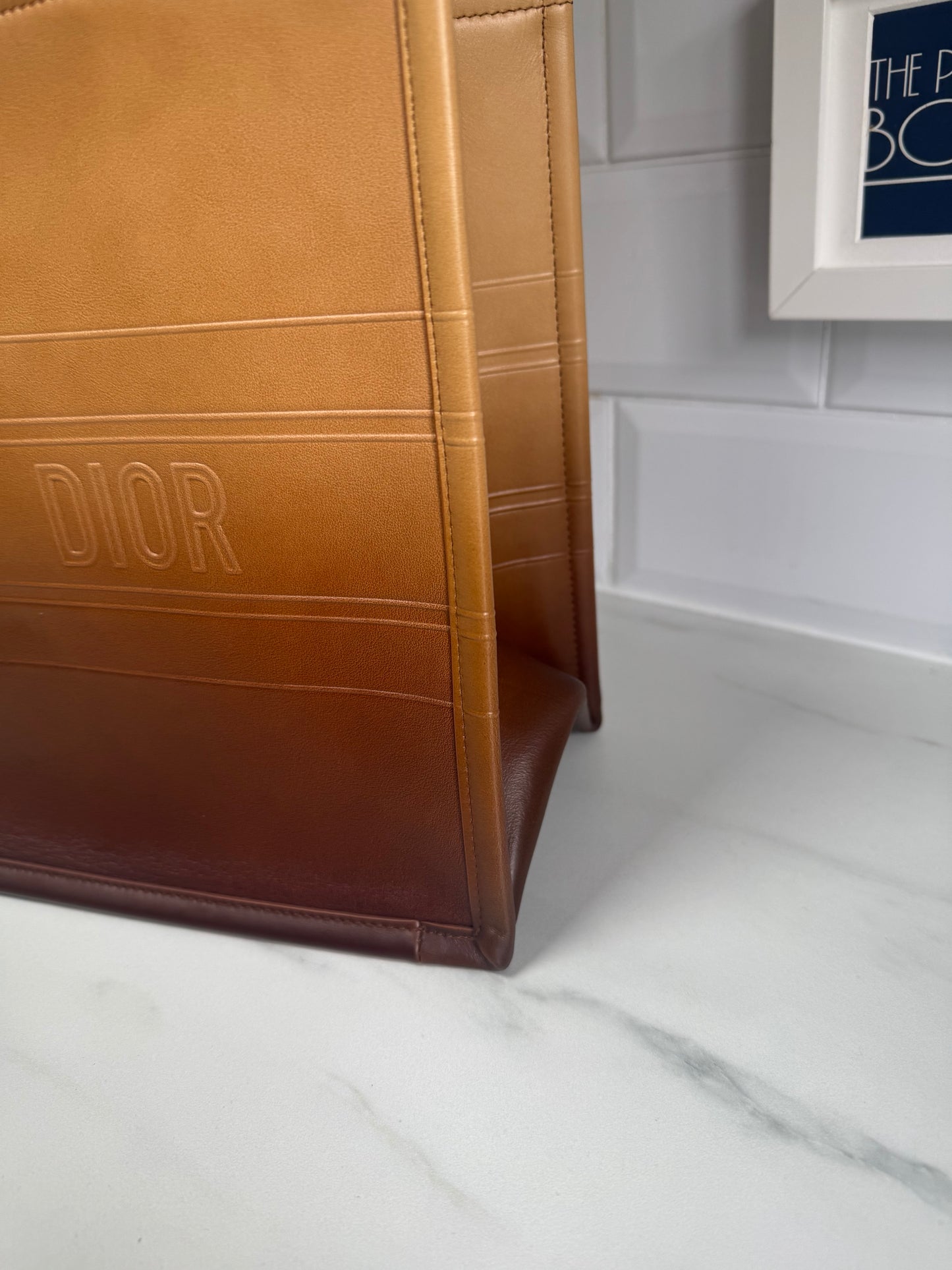 Christian Dior Ombré Tote Bag - brown