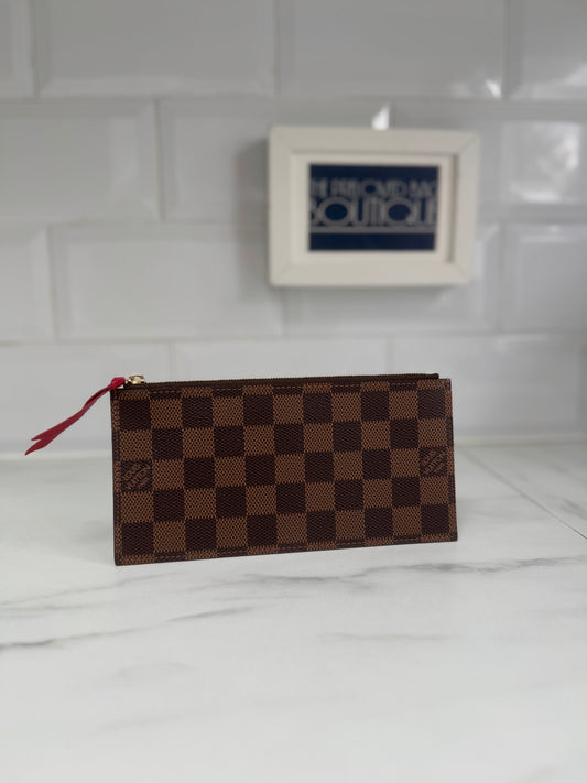 Louis Vuitton Felice Zip top Pouch - Damier Ebene