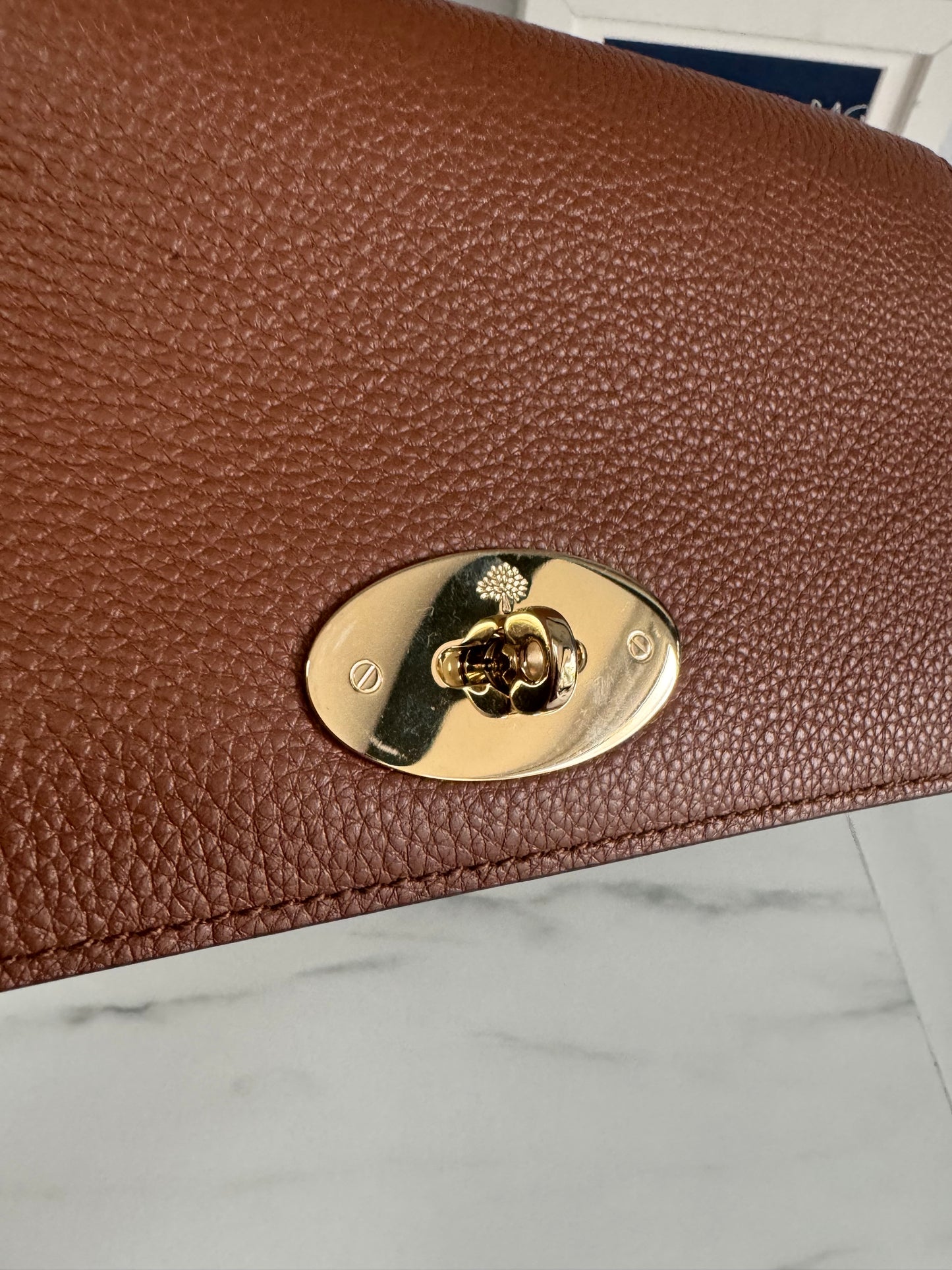 Mulberry Bayswater Clutch - Oak