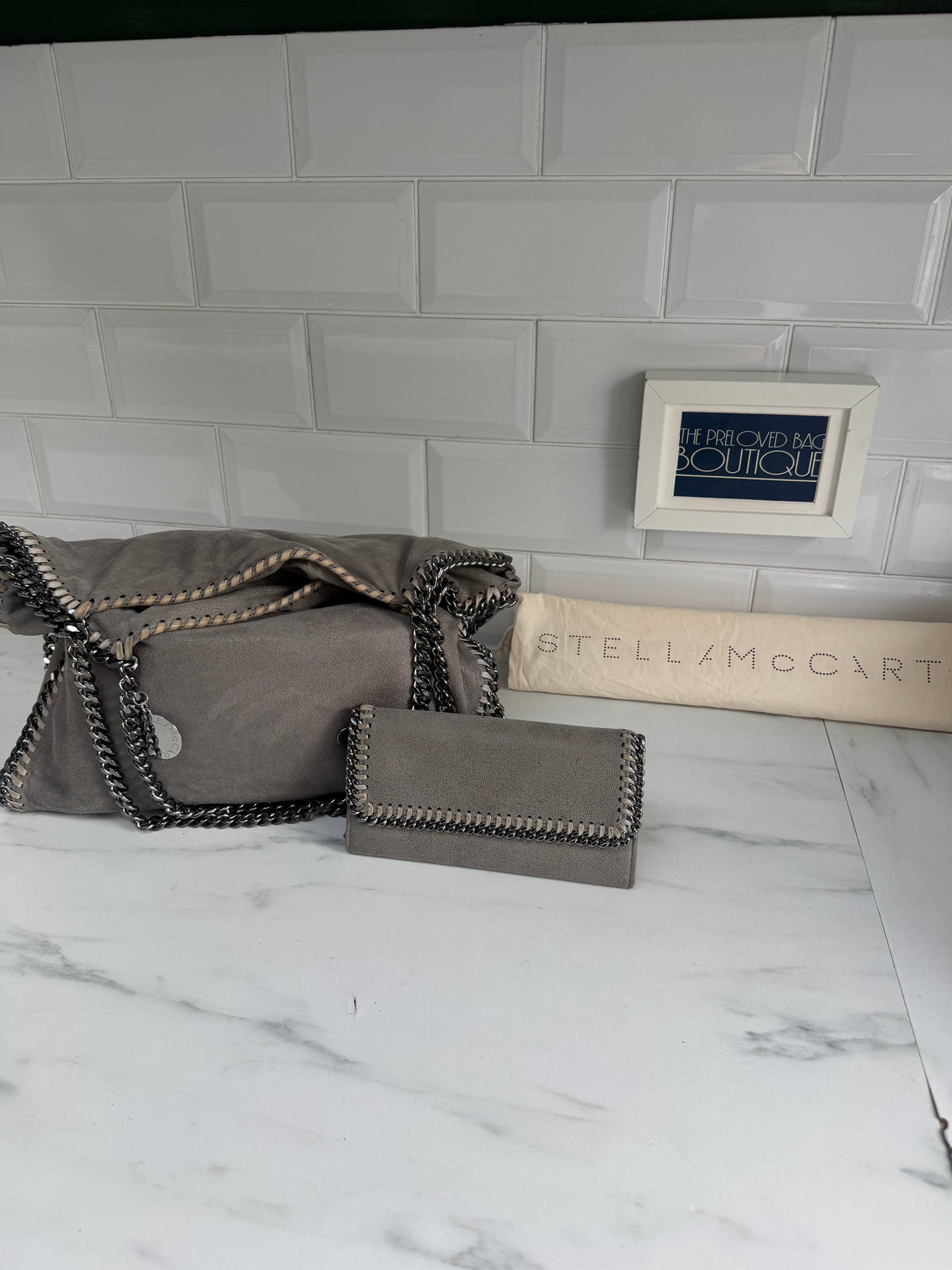Stella McCartney Large Falabella - Grey
