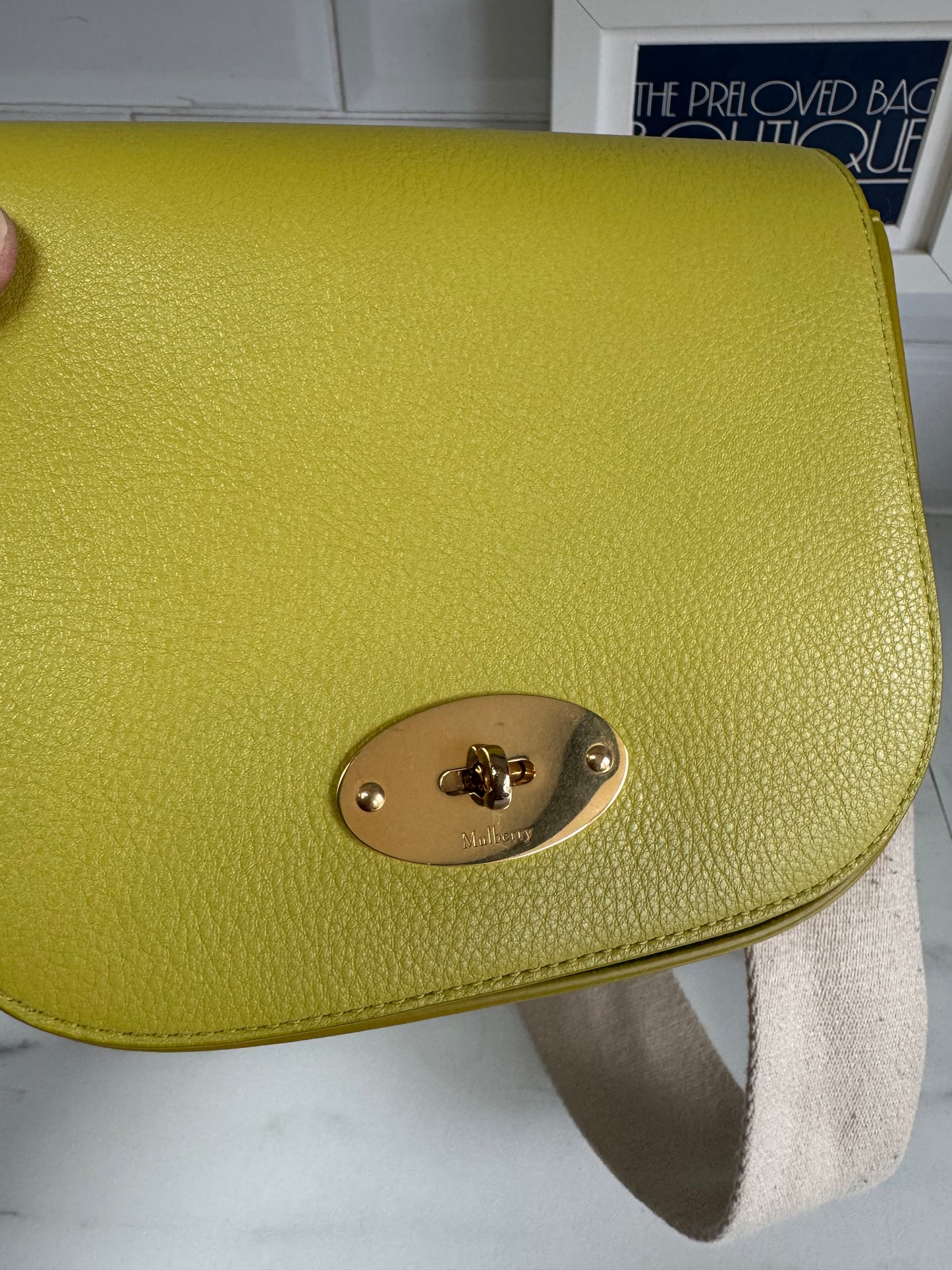 Mulberry Small Darley Satchel - Meadow Green