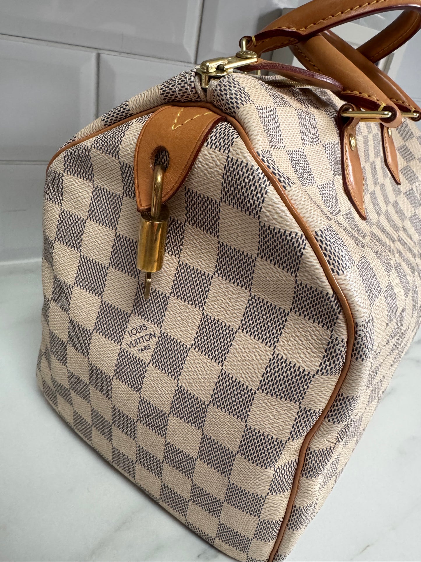 Louis Vuitton Speedy 30 - Damier Azure