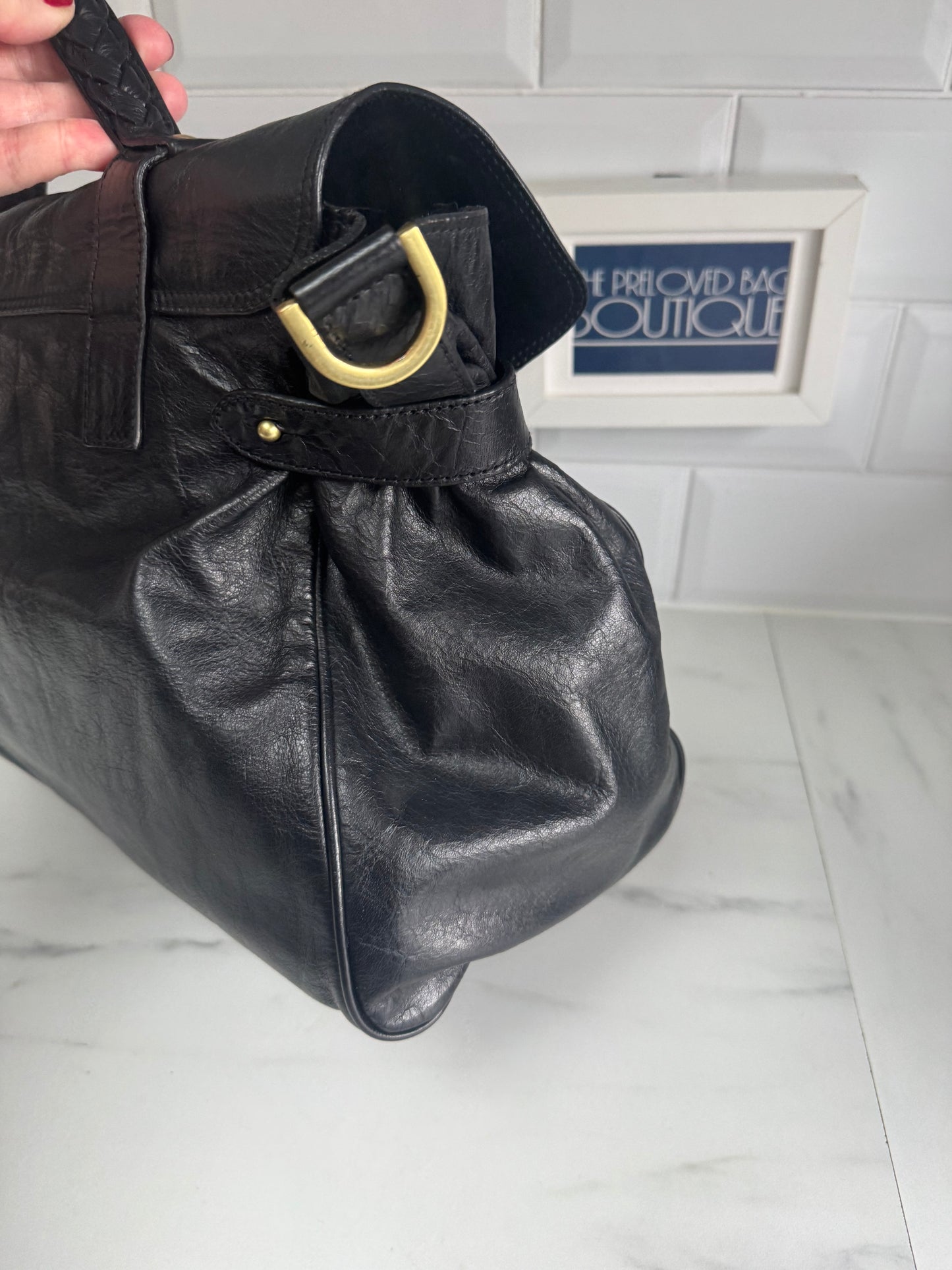 Mulberry Oversized Alexa - Black