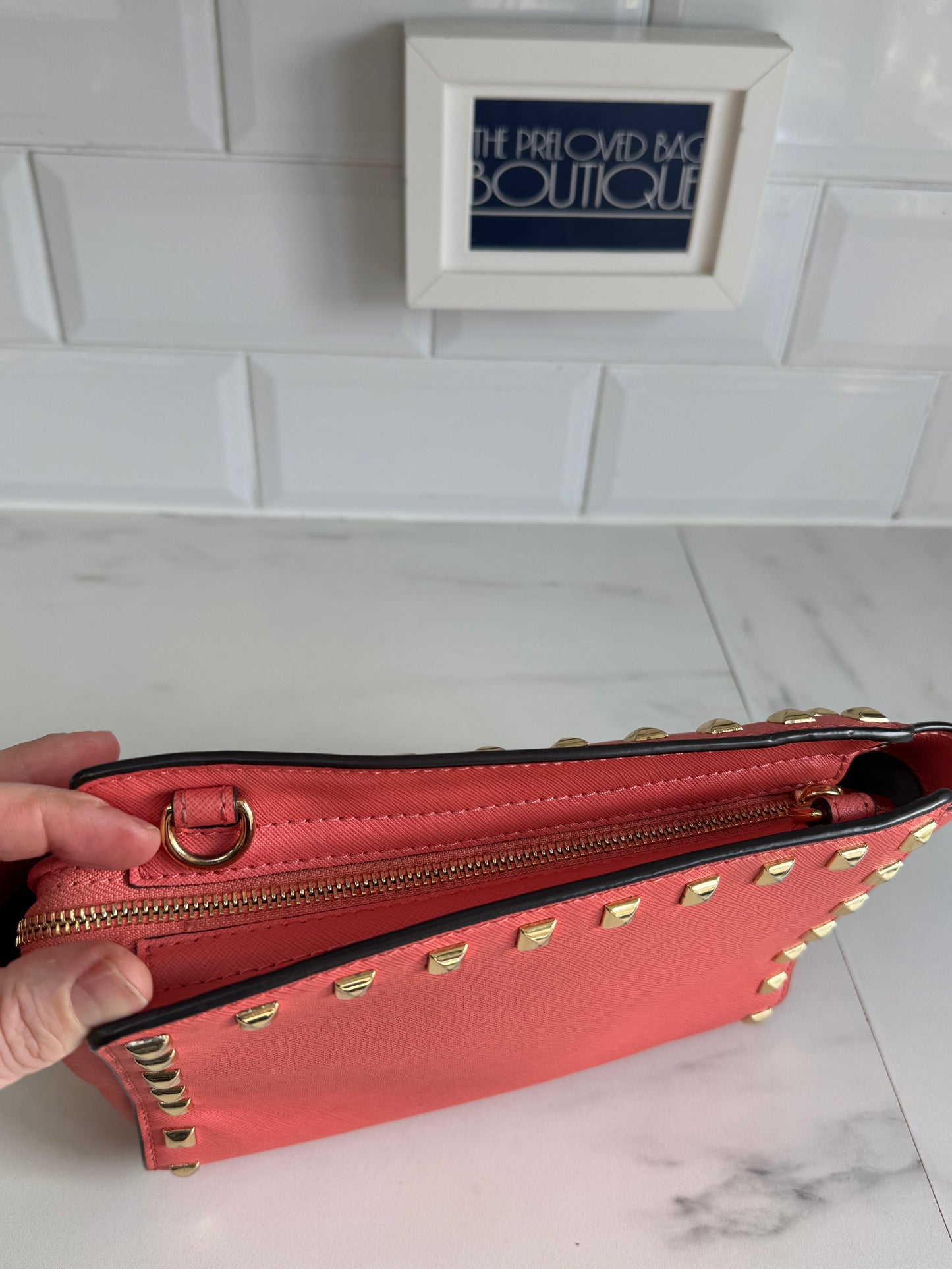 Michael Kors Selma Bag - Coral