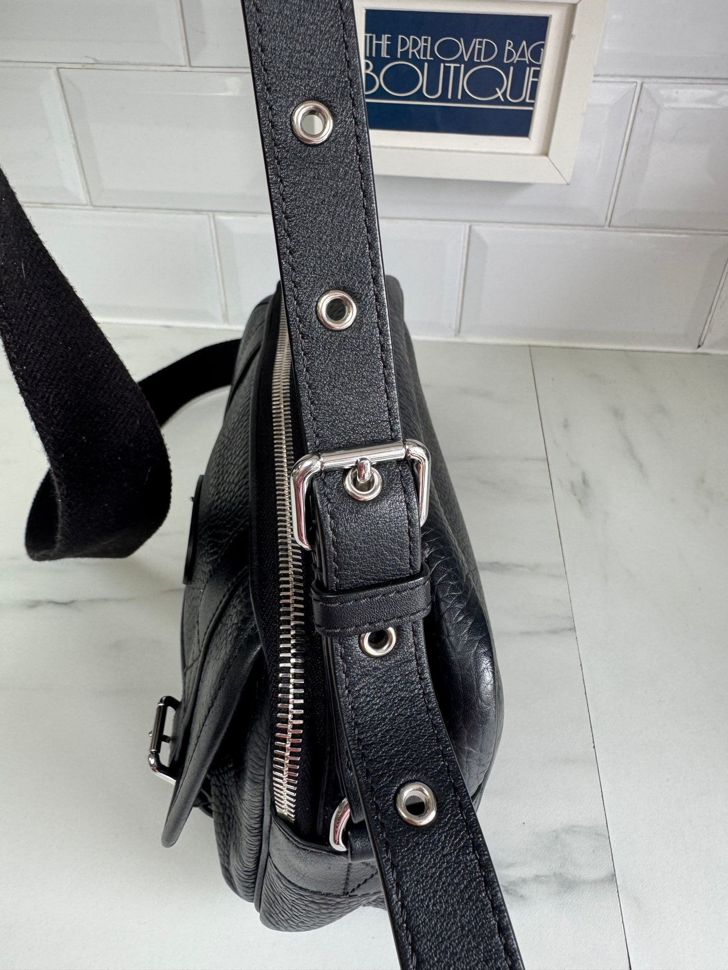Mulberry Small Heritage Messenger - Black