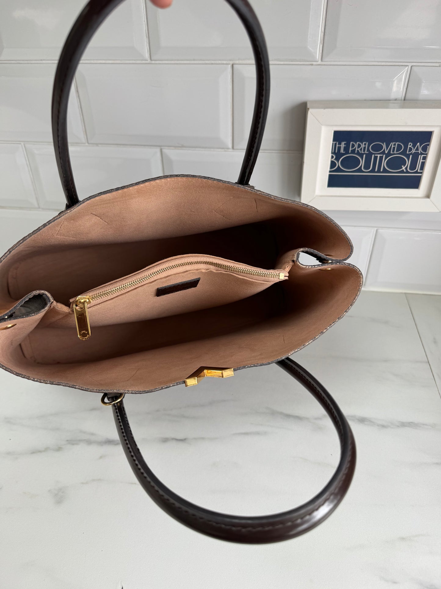 Louis Vuitton Kensington Tote - Damier Ebene