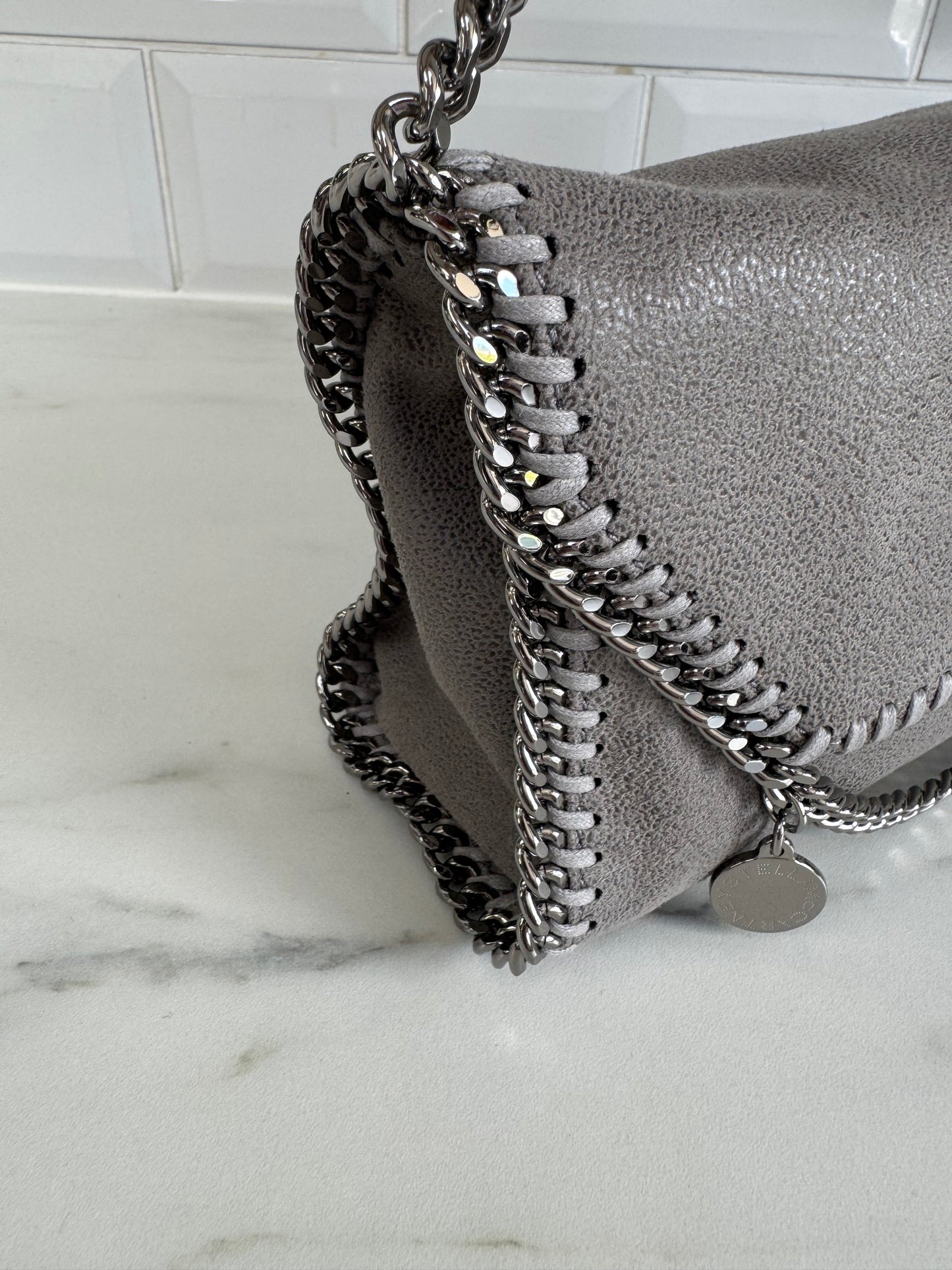 Stella McCartney Falabella Wallet Crossbody Bag - Grey