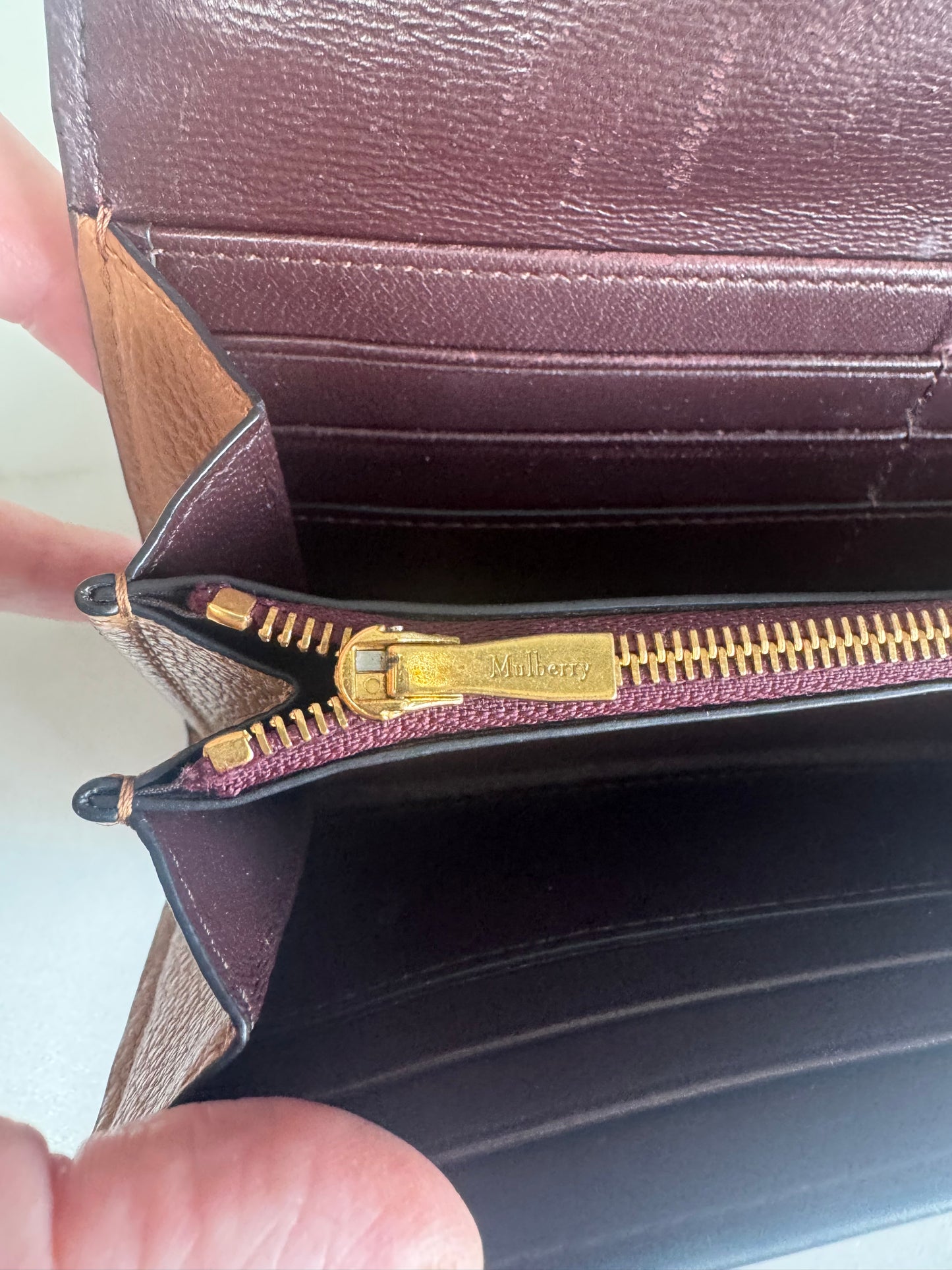 Mulberry Darley Wallet - Deer Brown
