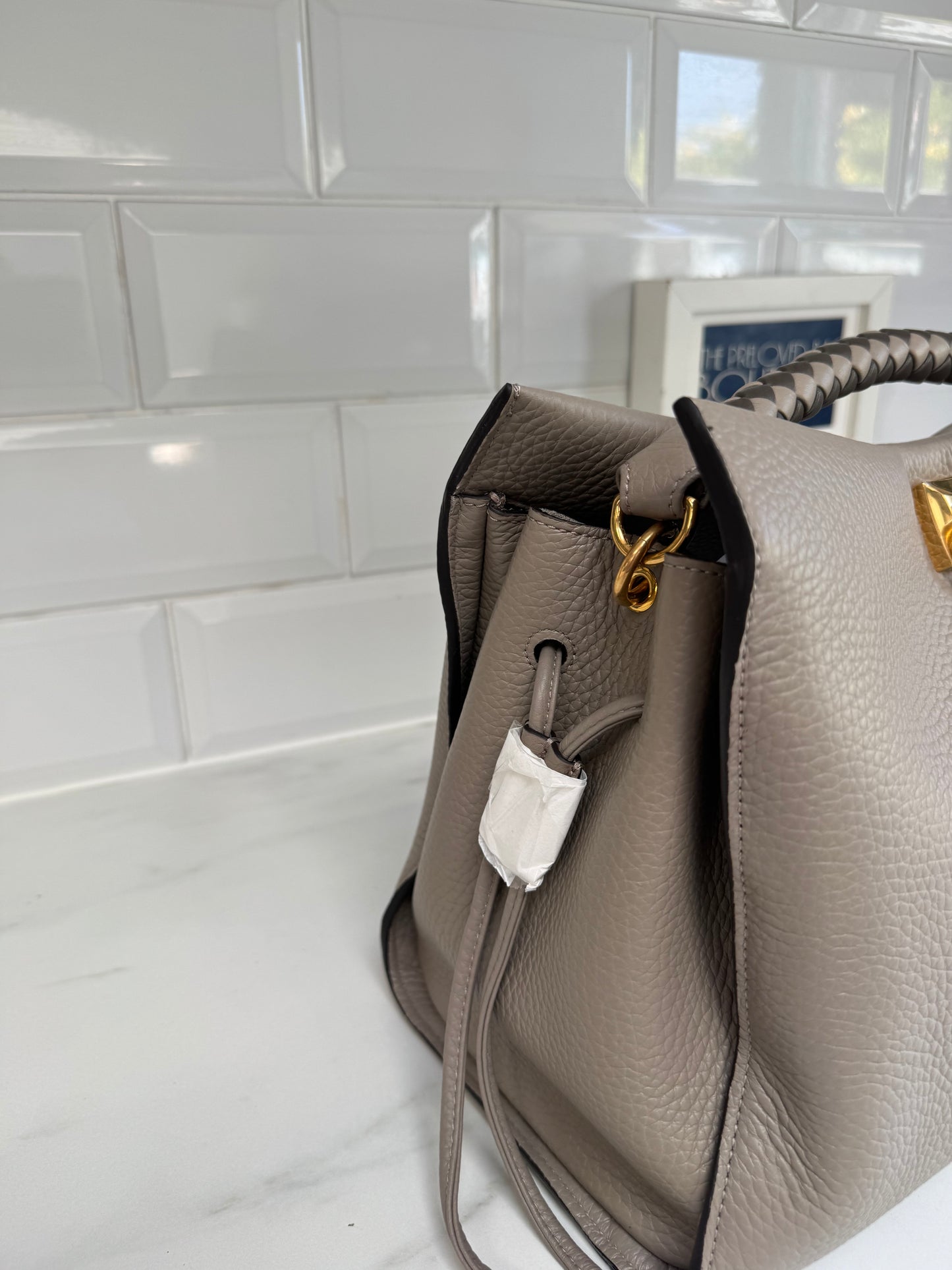 Mulberry Large Iris - Grey