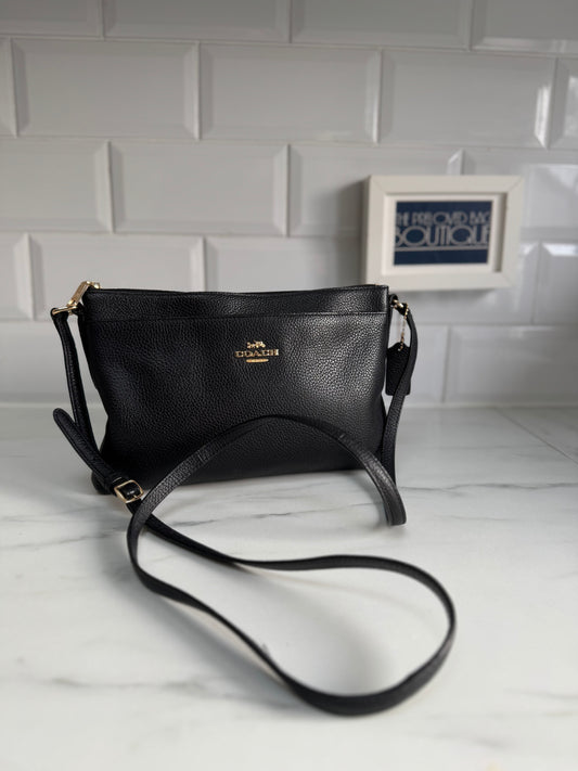 Coach Journal Crossbody - Black