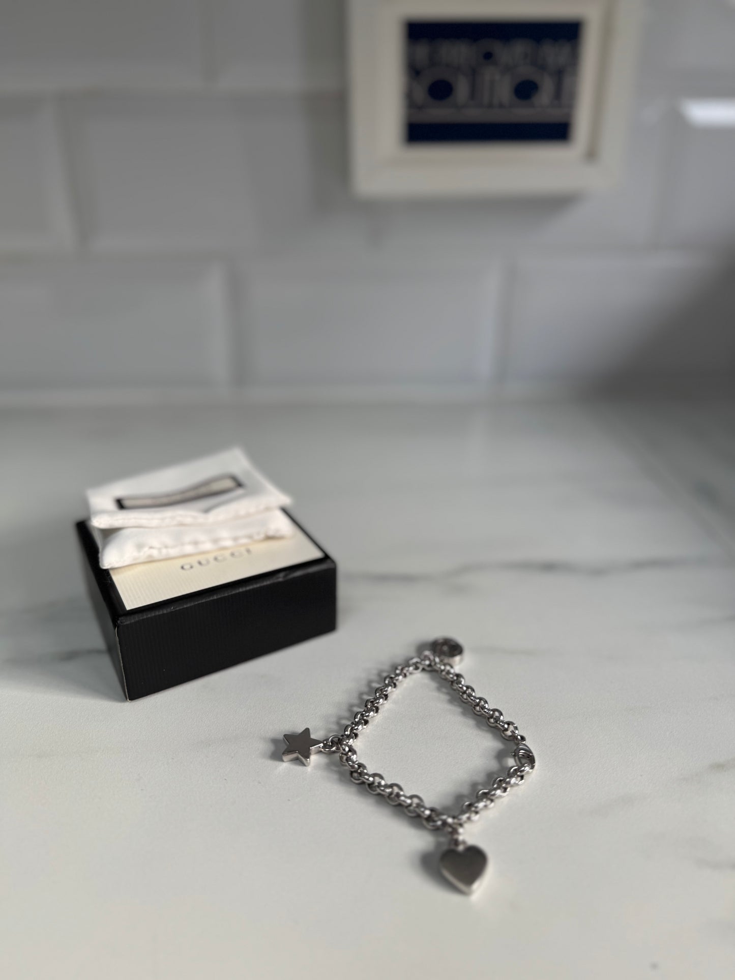 Gucci Charm Bracelet - Silver