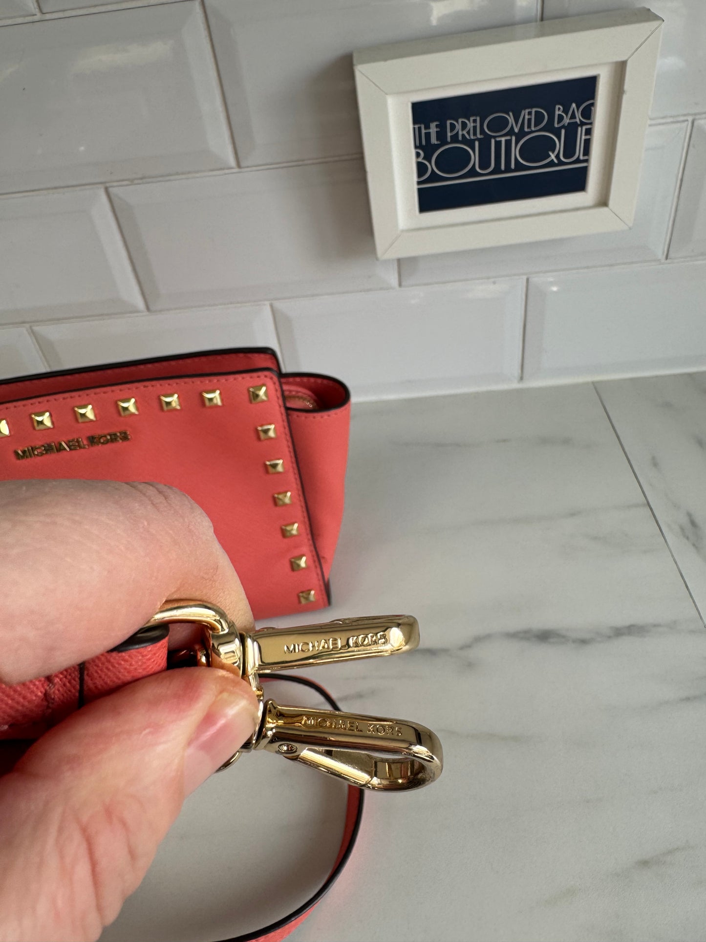 Michael Kors Selma Bag - Coral