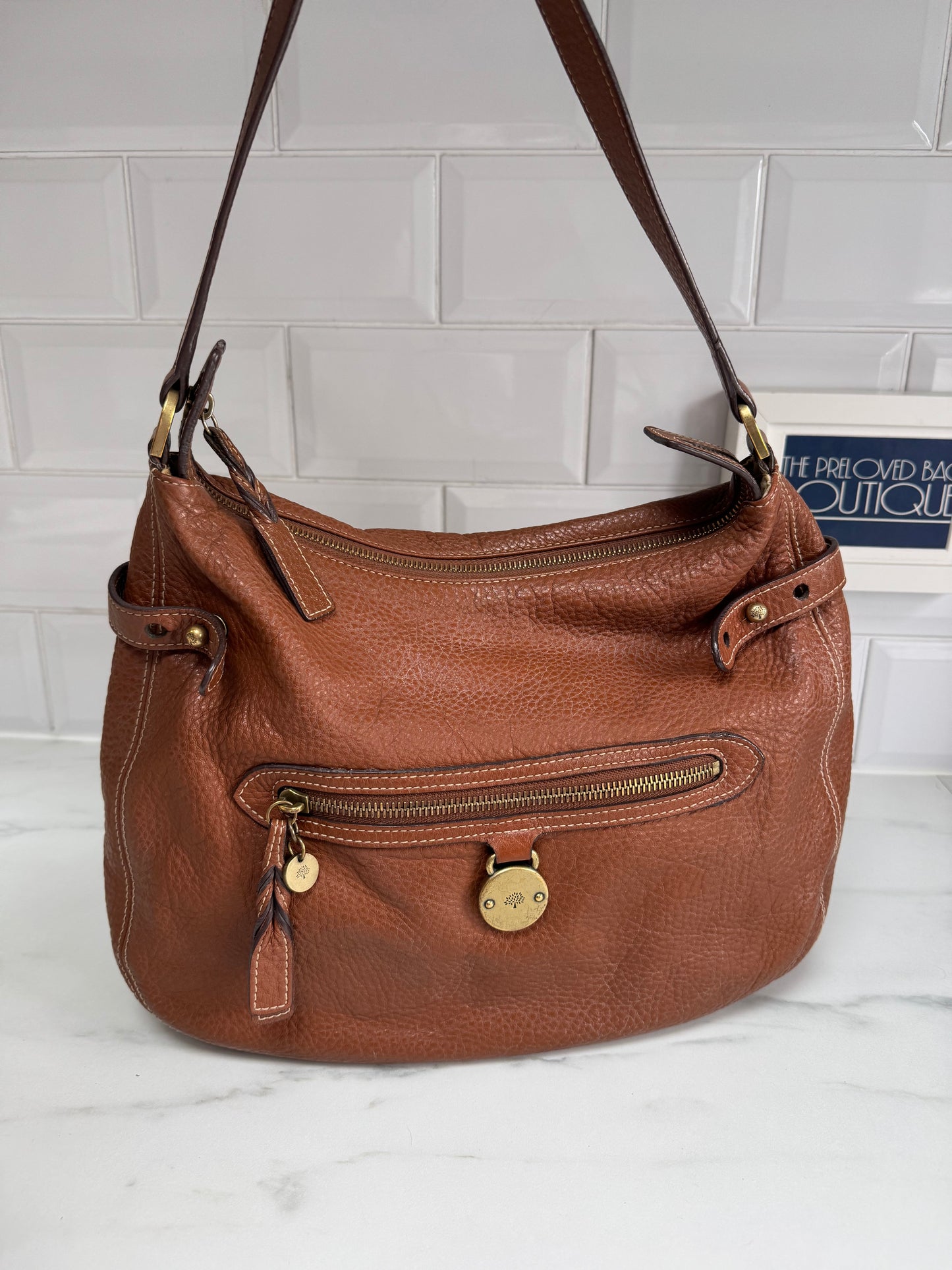 Mulberry Somerset Shoulder Bag - Oak