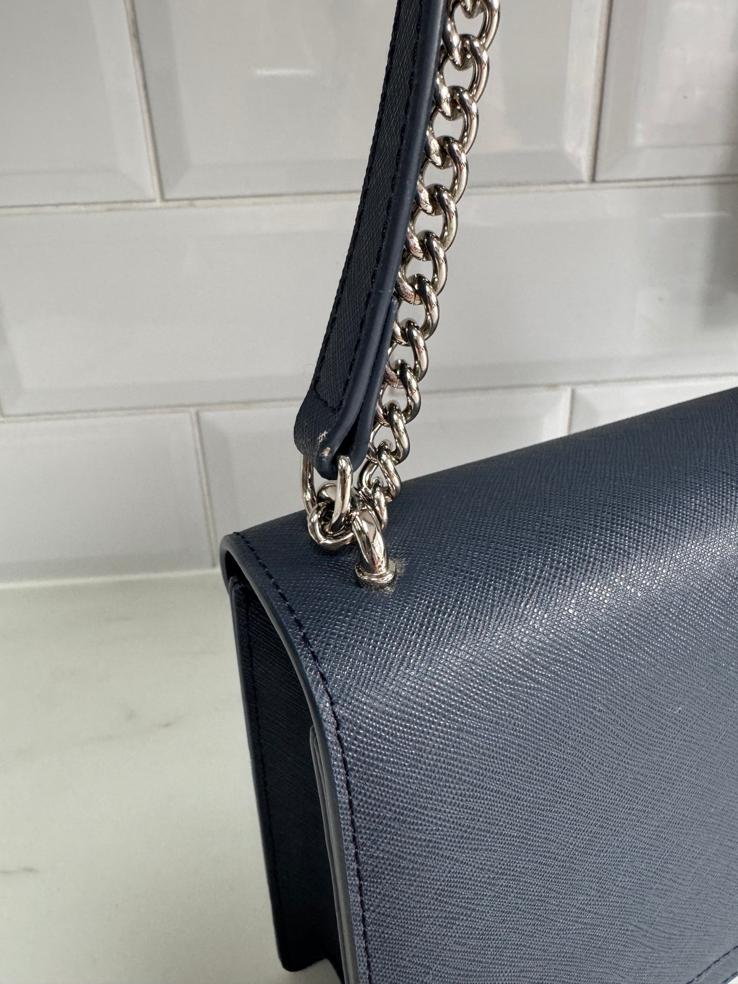 Vivienne Westwood Flap Bag - Blue