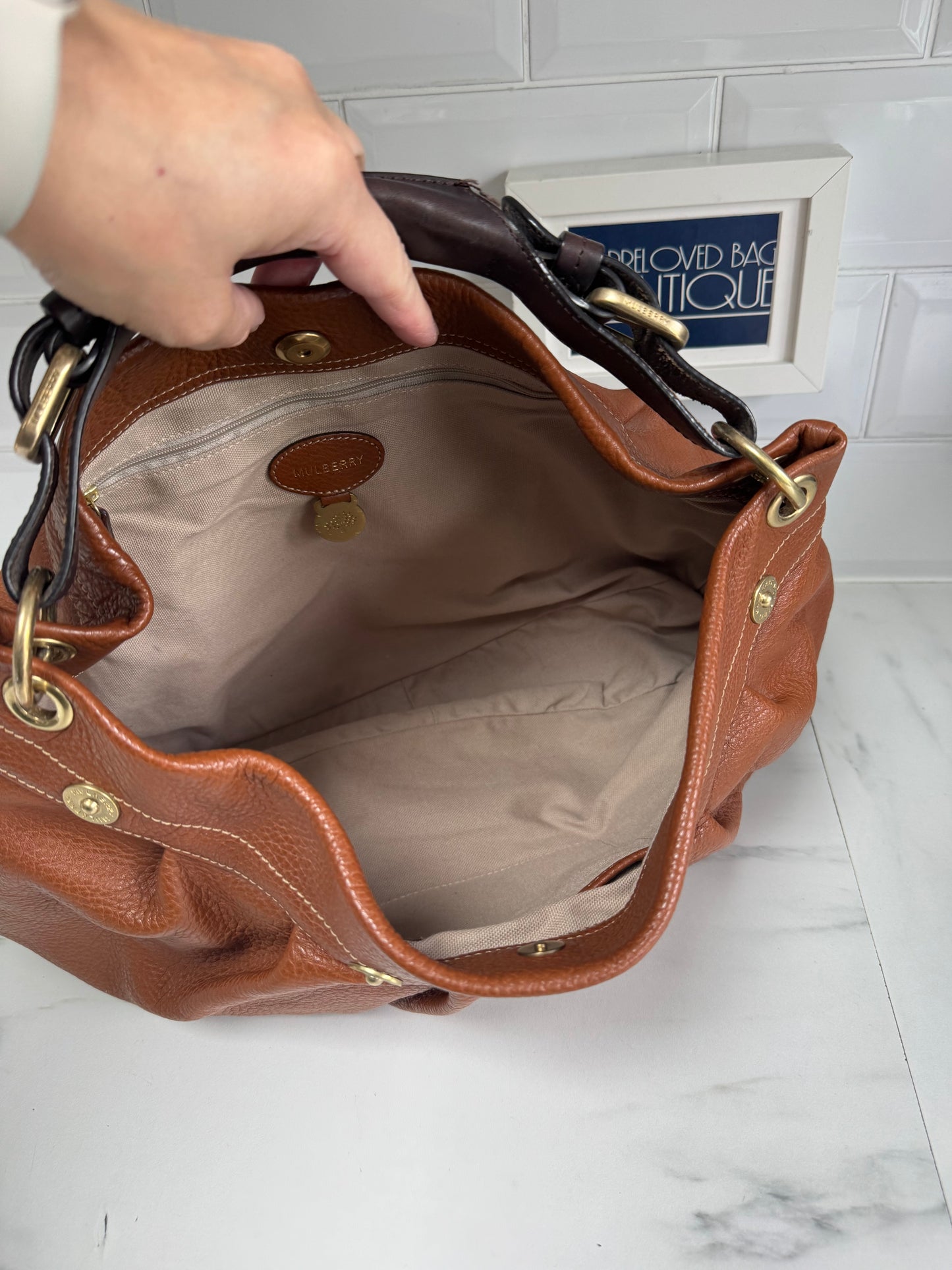 Mulberry East West Mitzy - Oak