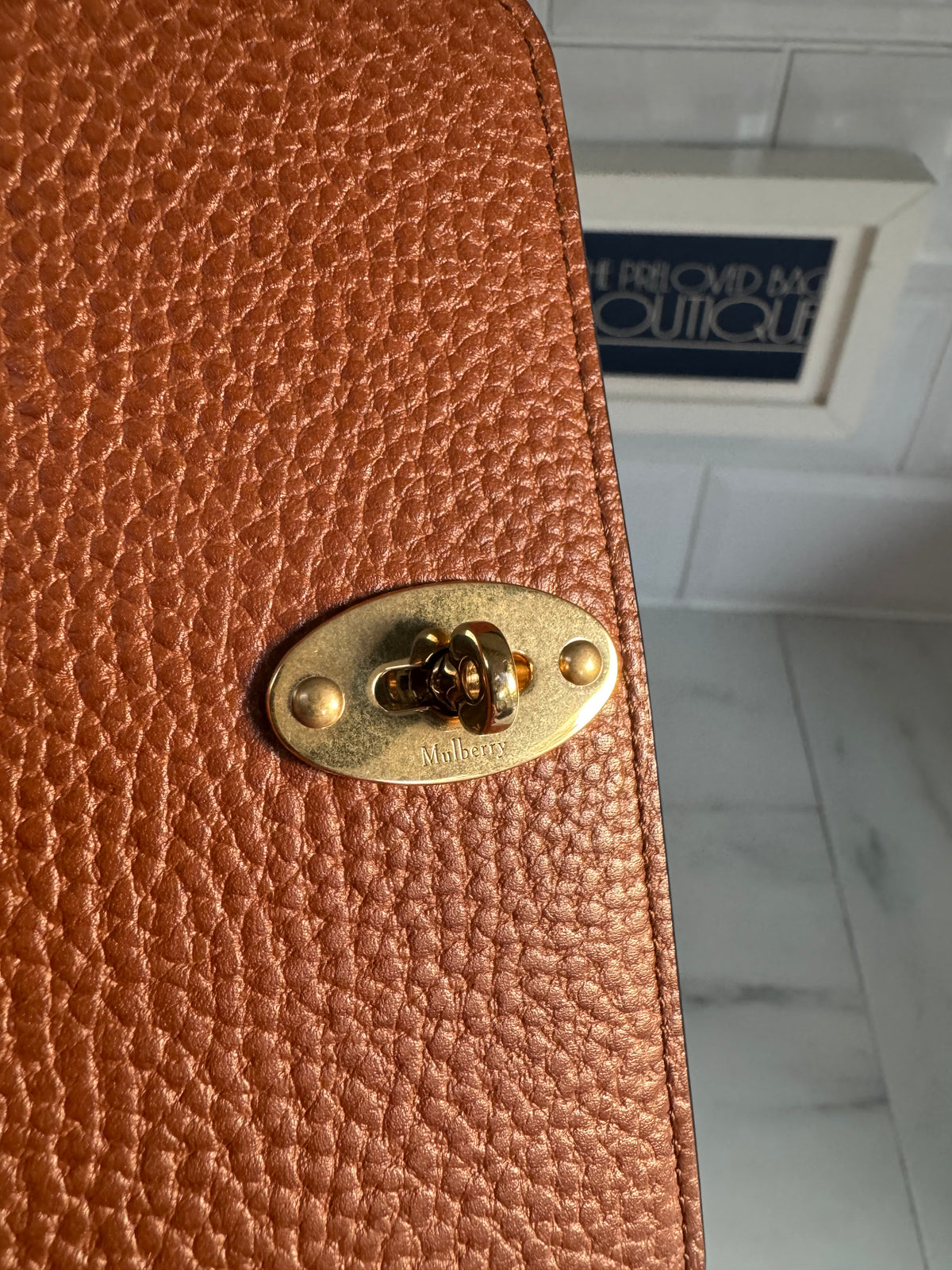 Mulberry Postman’s Lock Pocket Book - Oak