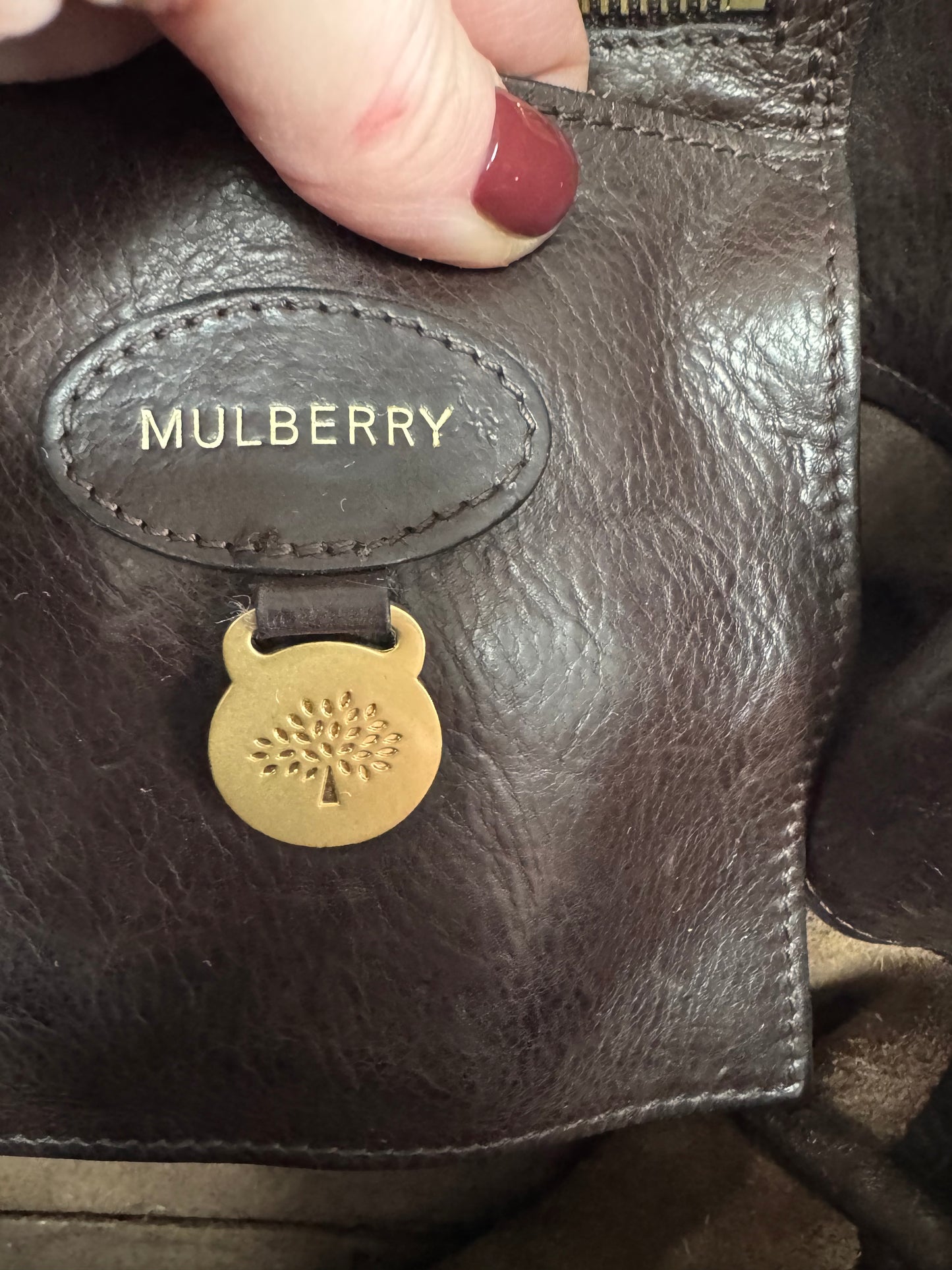 Mulberry Bayswater - Chocolate Brown