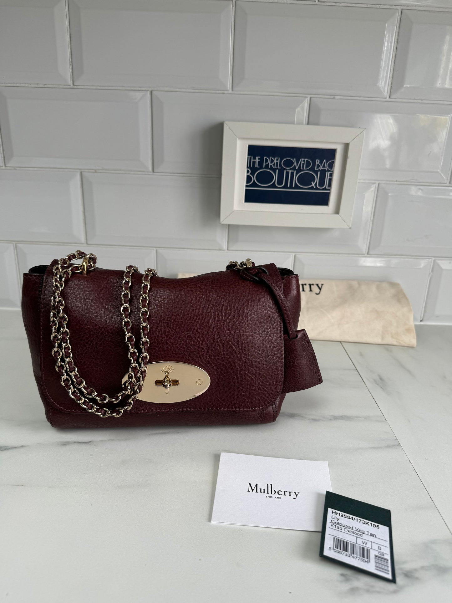 Mulberry Regular Lily - Oxblood