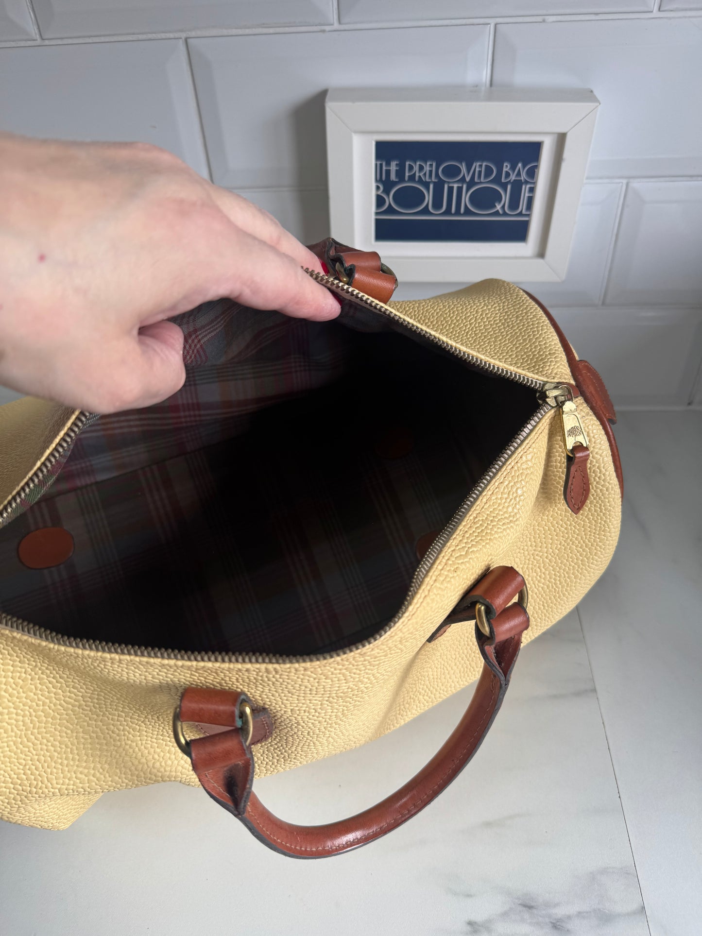 Mulberry Vintage Boston - Buttermilk