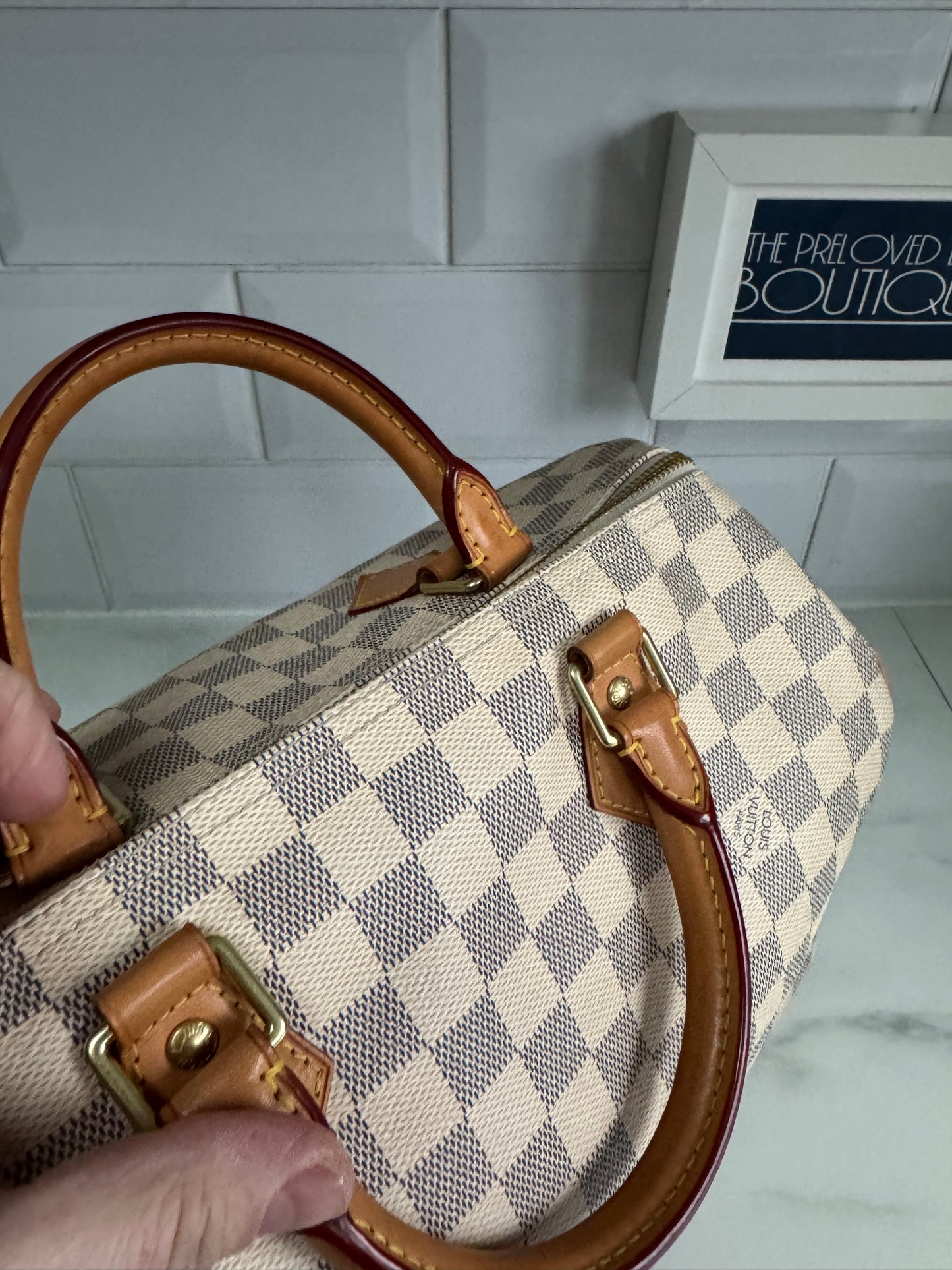 Louis Vuitton Speedy 30 - Damier Azure