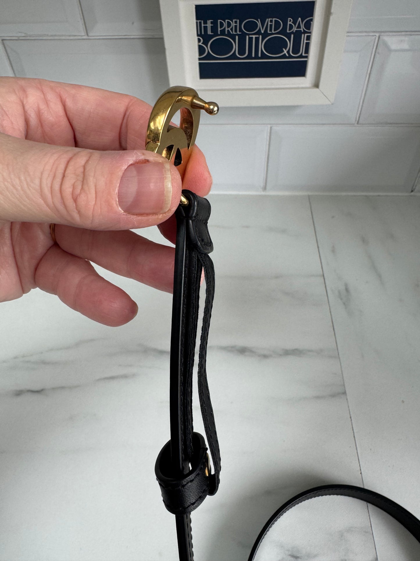 Gucci Slim Belt - Black