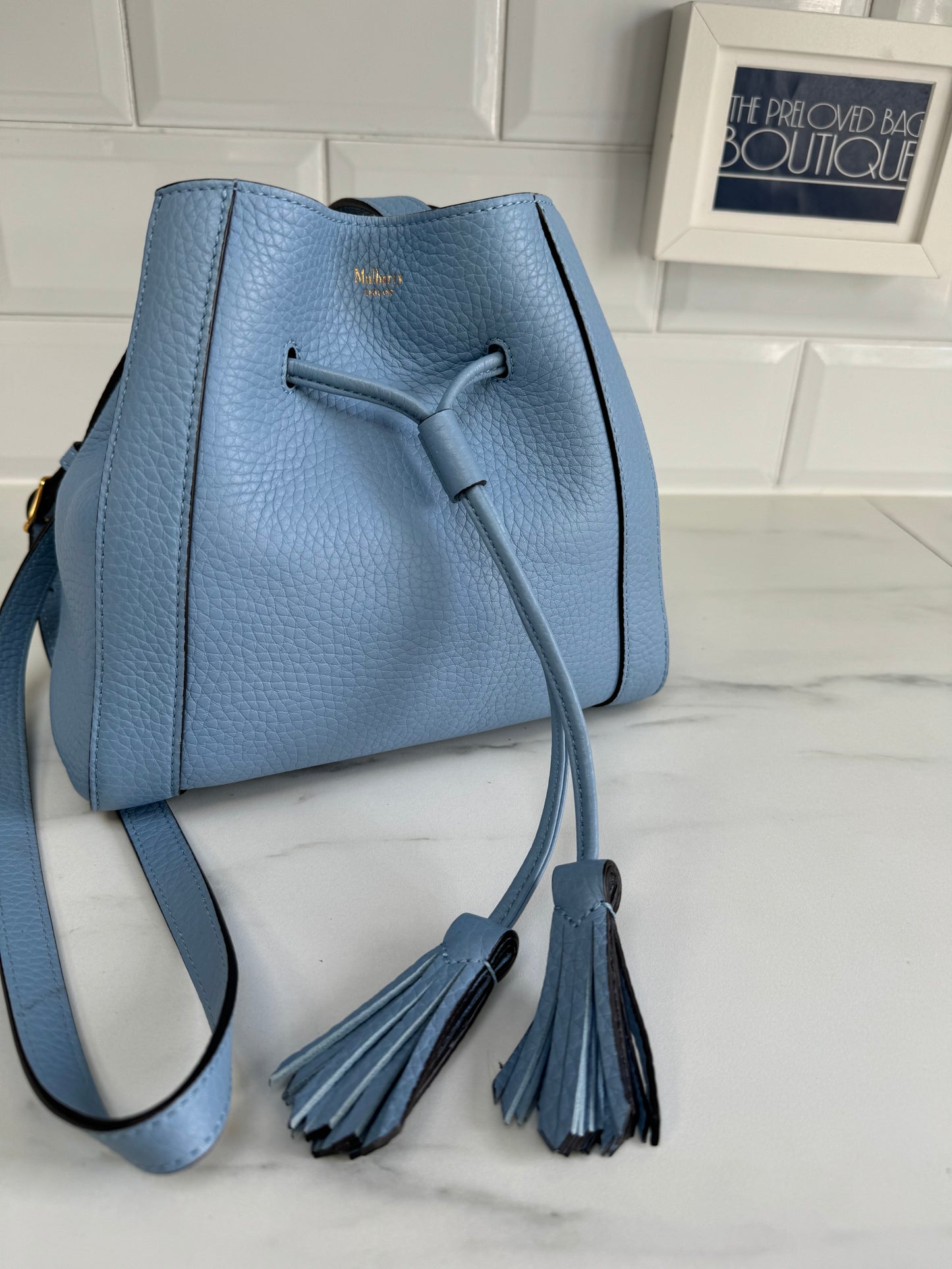 Mulberry Mini Millie - Pale Slate