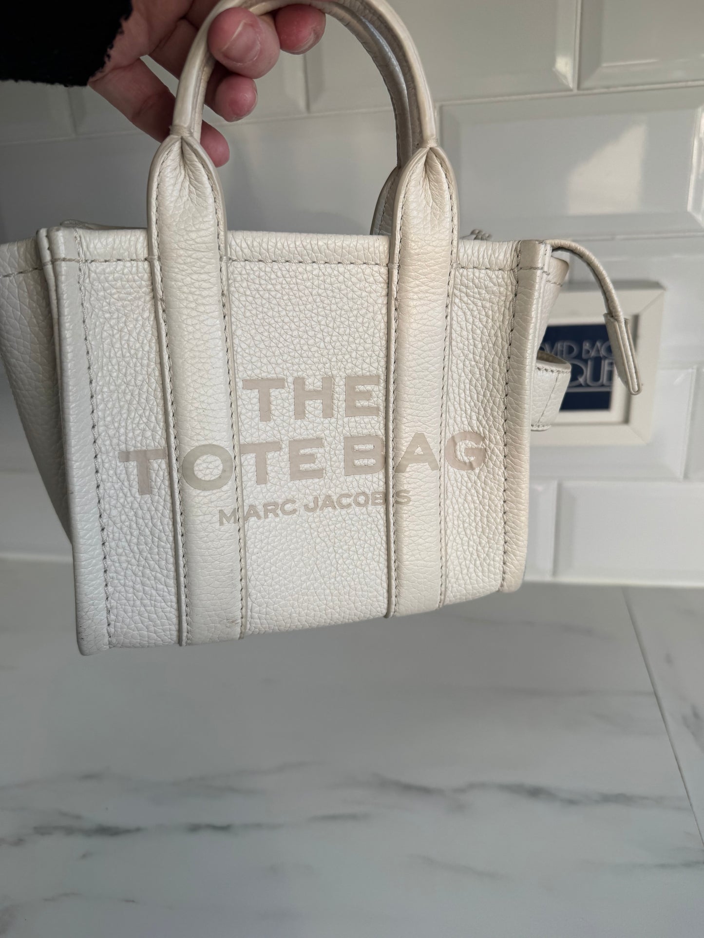 Marc Jacobs Micro Tote Bag - White