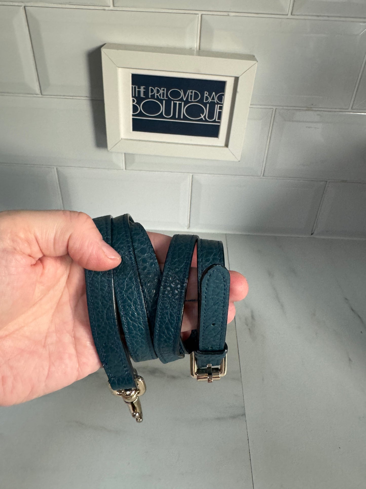 Mulberry Small Taylor - Petrol Blue