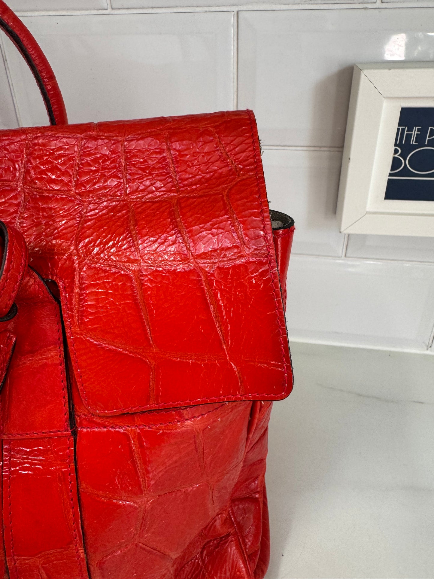 Mulberry Bayswater - Tomato Red Patent