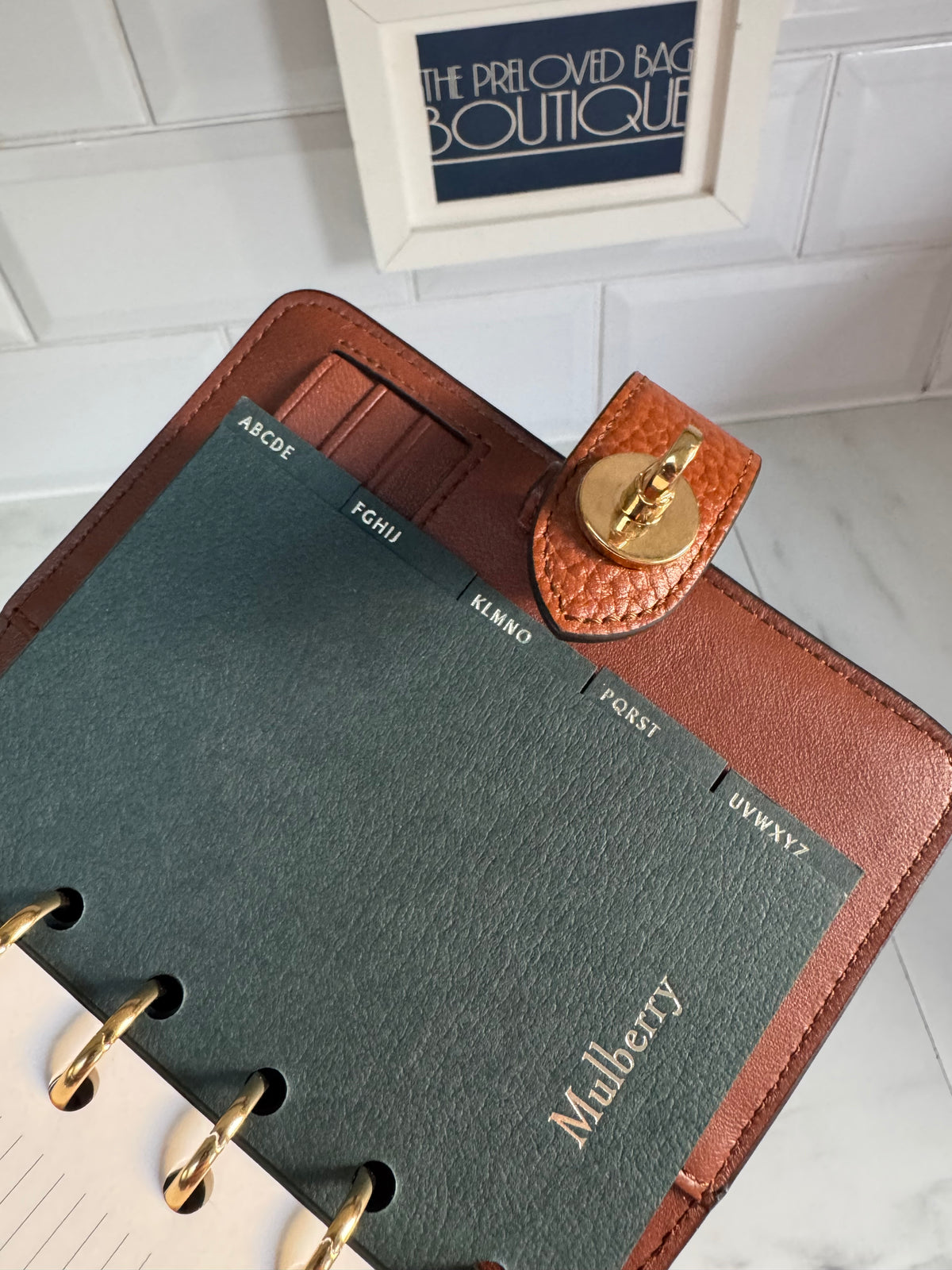 Mulberry Postman’s Lock Pocket Book - Oak
