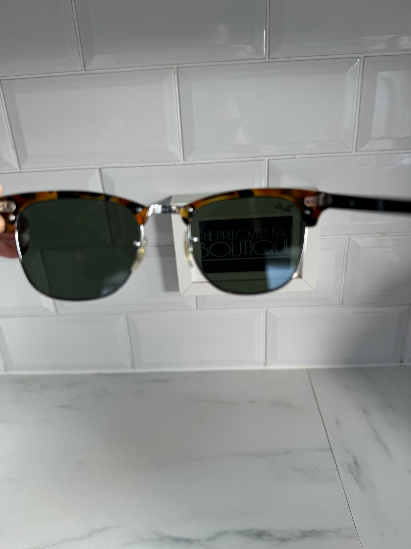 Ray Ban Clubmaster Sunglasses - Tortoiseshell