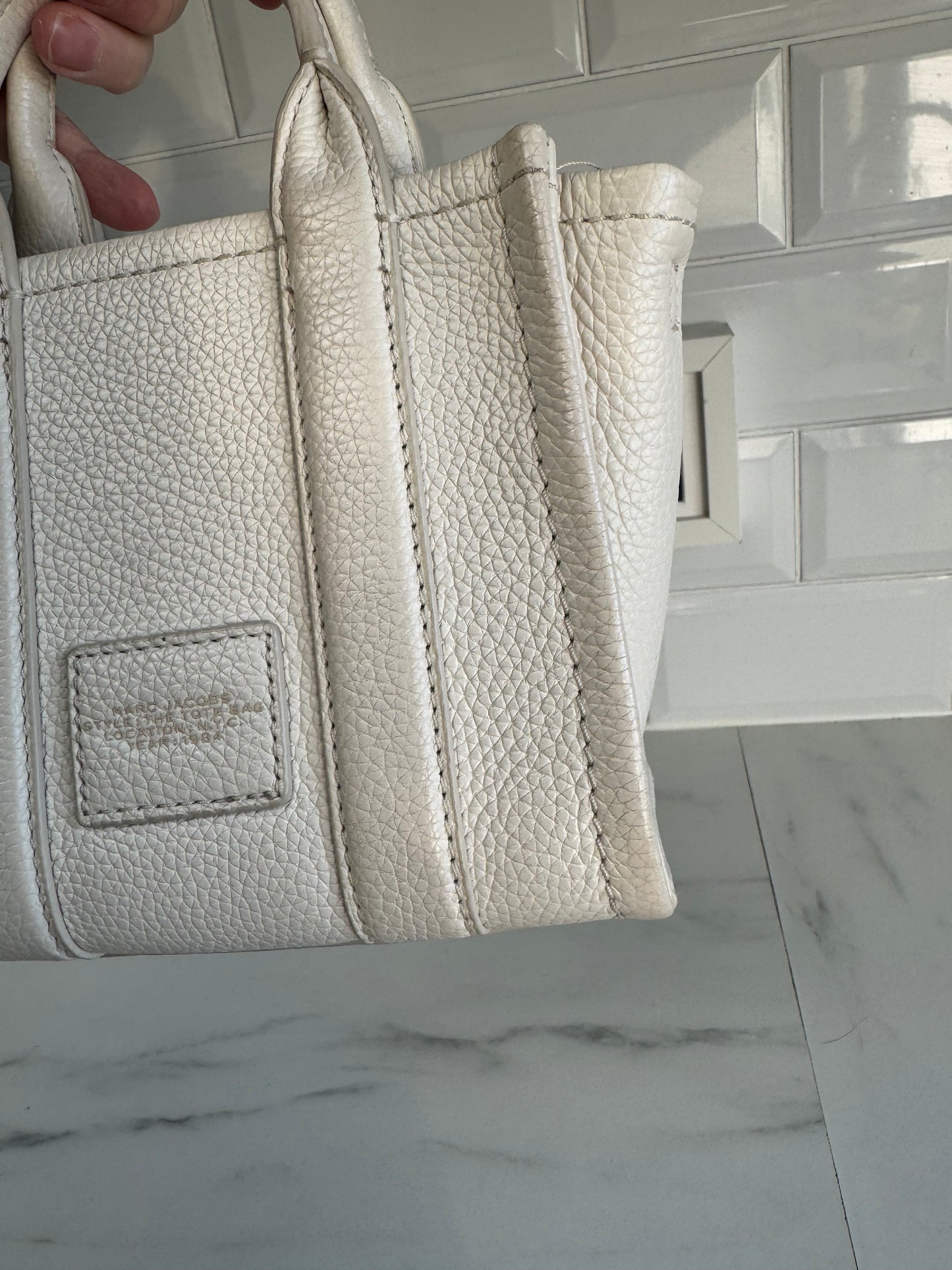 Marc Jacobs Micro Tote Bag - White