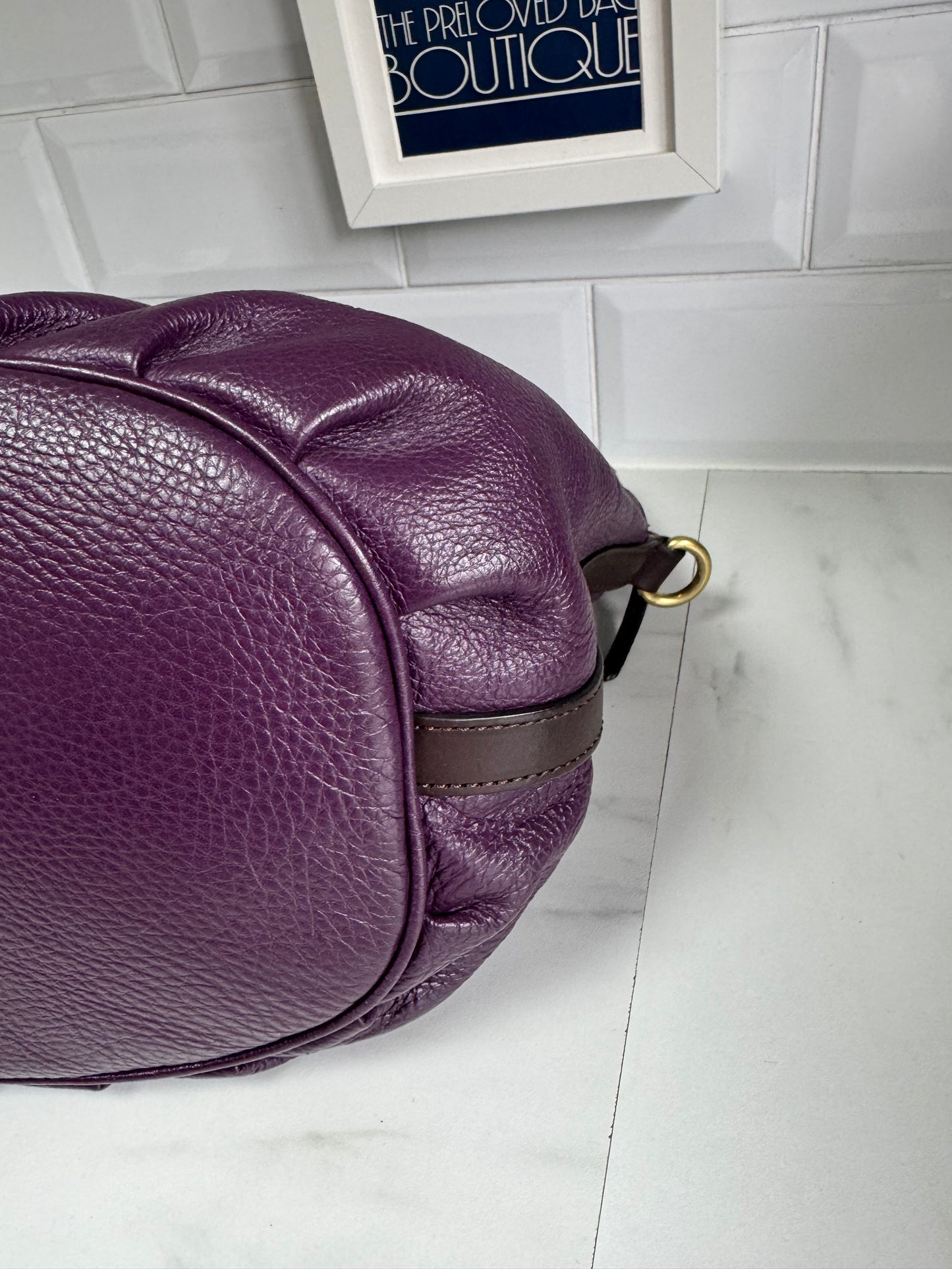 Mulberry Mitzy Tote - Eggplant