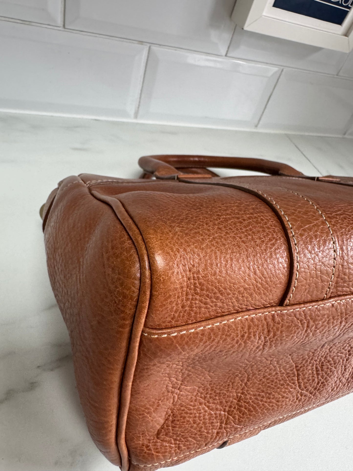 Mulberry SmallBayswater Satchel - Oak