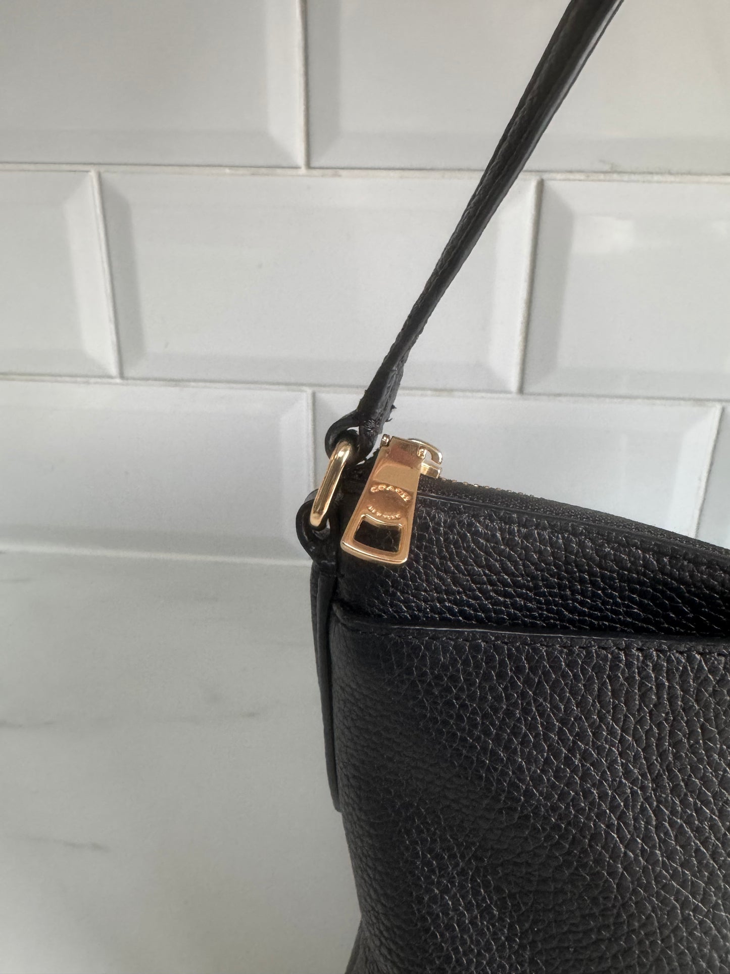 Coach Journal Crossbody - Black