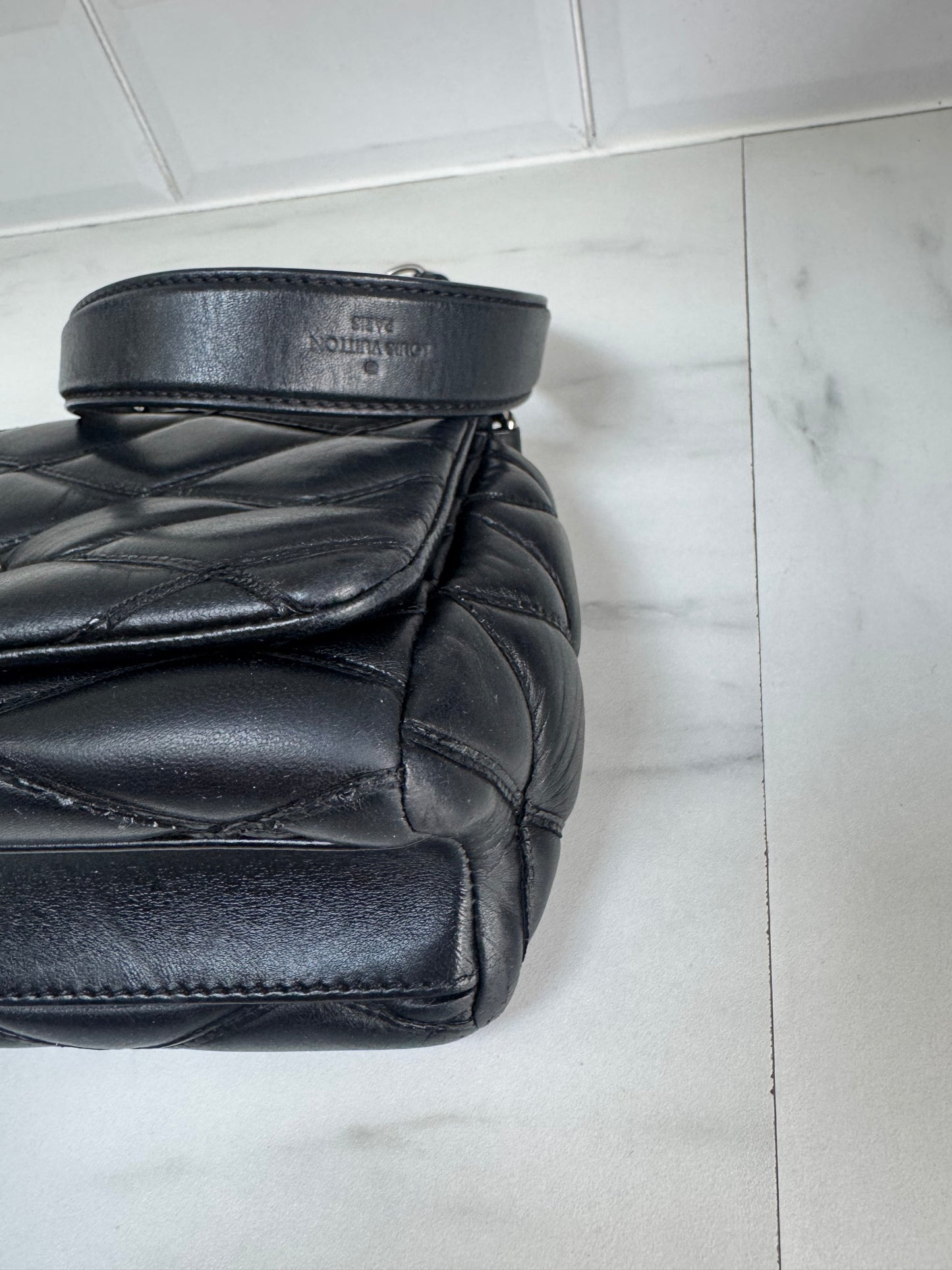 Louis Vuitton Go-14 Malletage PM Quilted Leather - Black