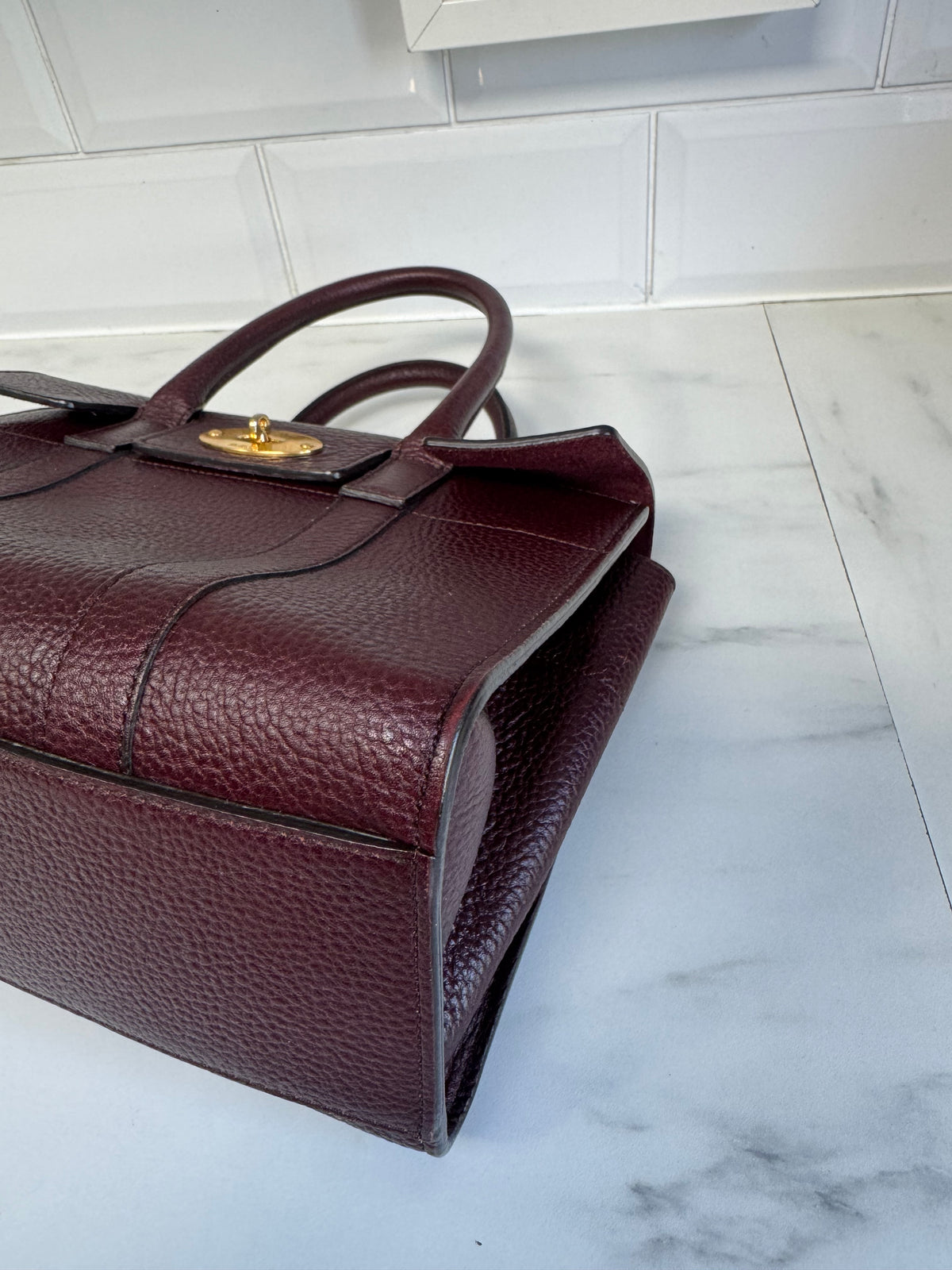 Mulberry Small Bayswater - Oxblood