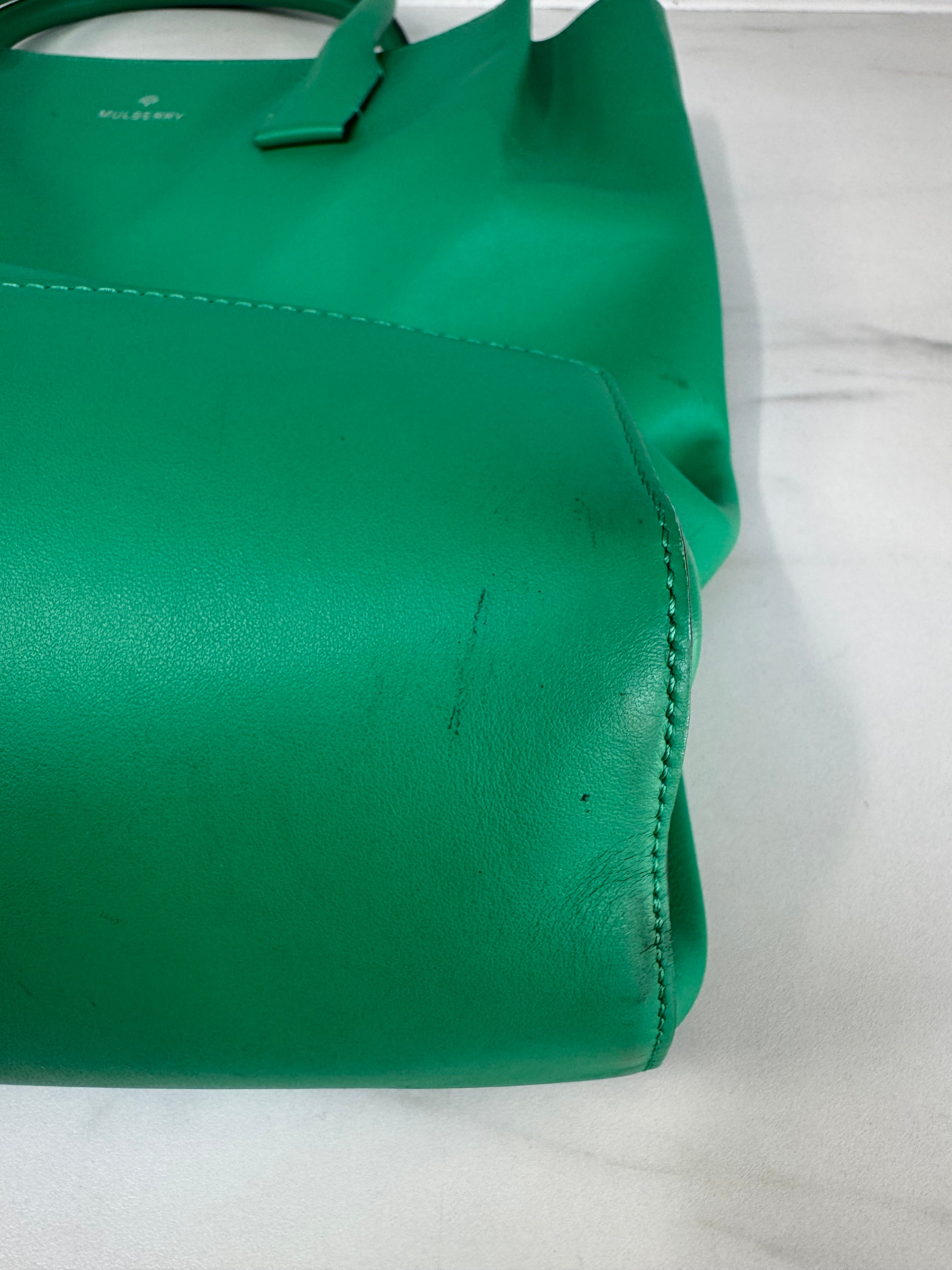 Mulberry Arundel Tote - Green – The Preloved Bag Boutique