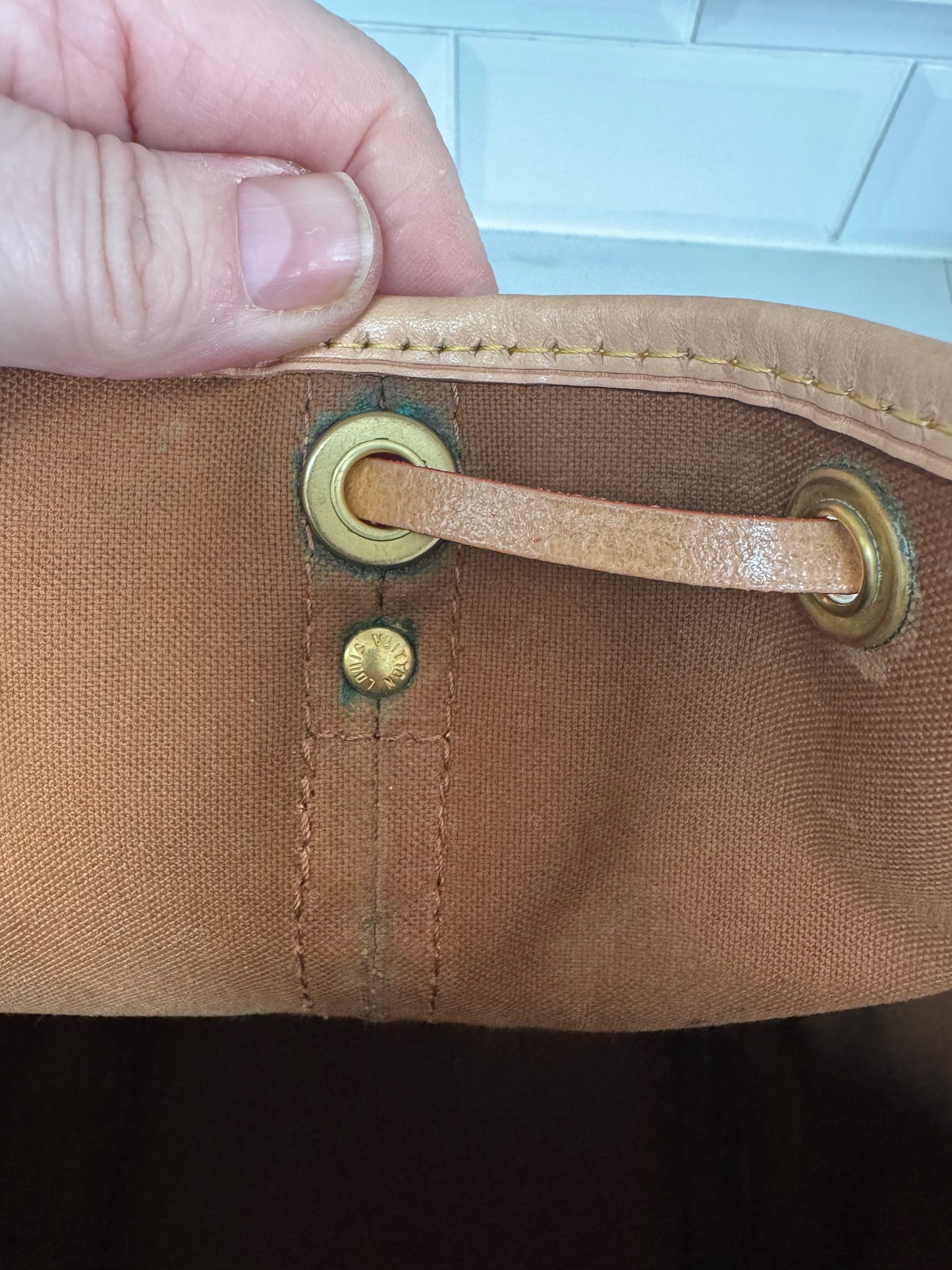 Louis Vuitton GM Noe Bucket Bag - Brown Monogram