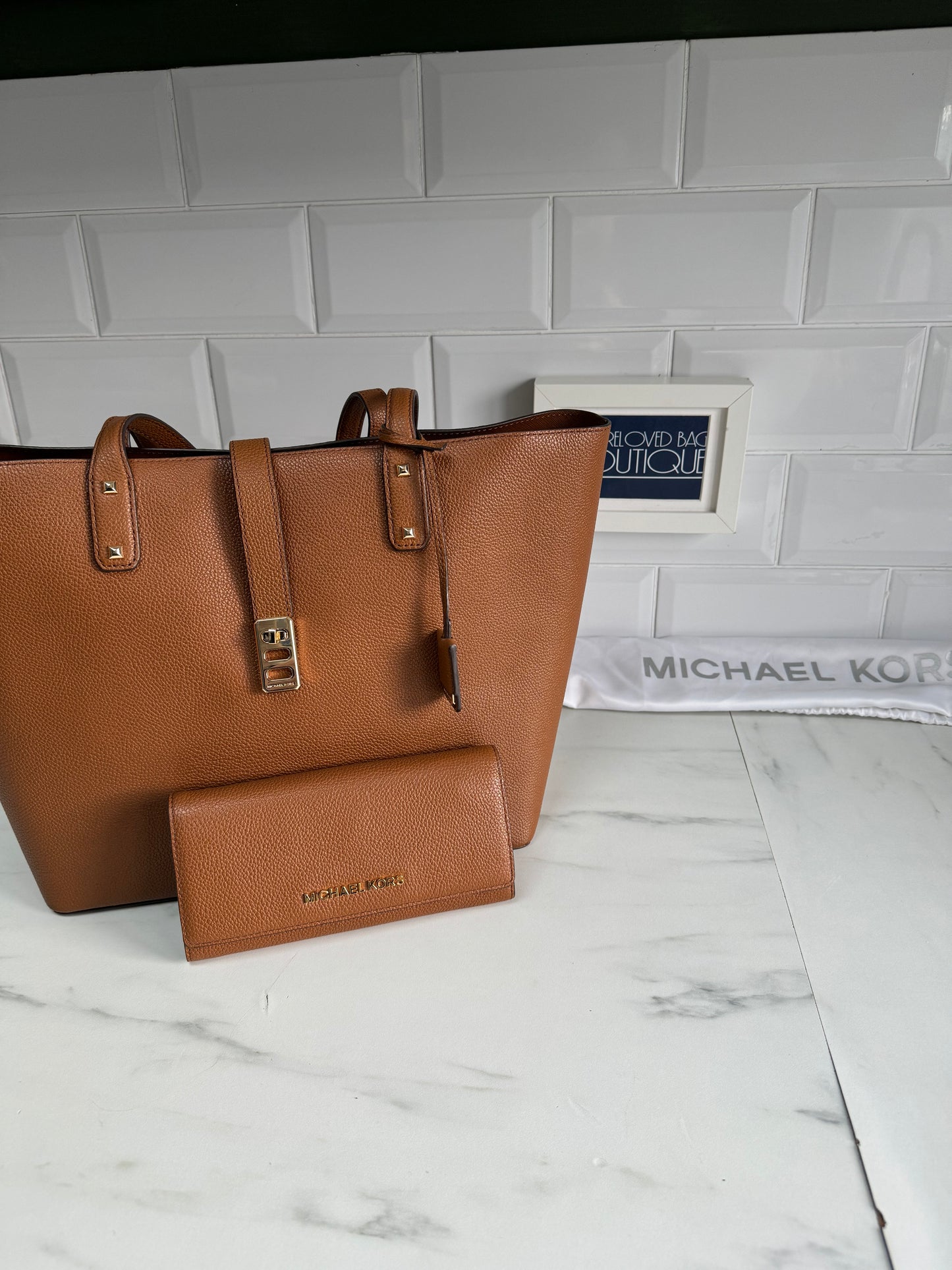 Michael Kors Karson Large Tote - Tan