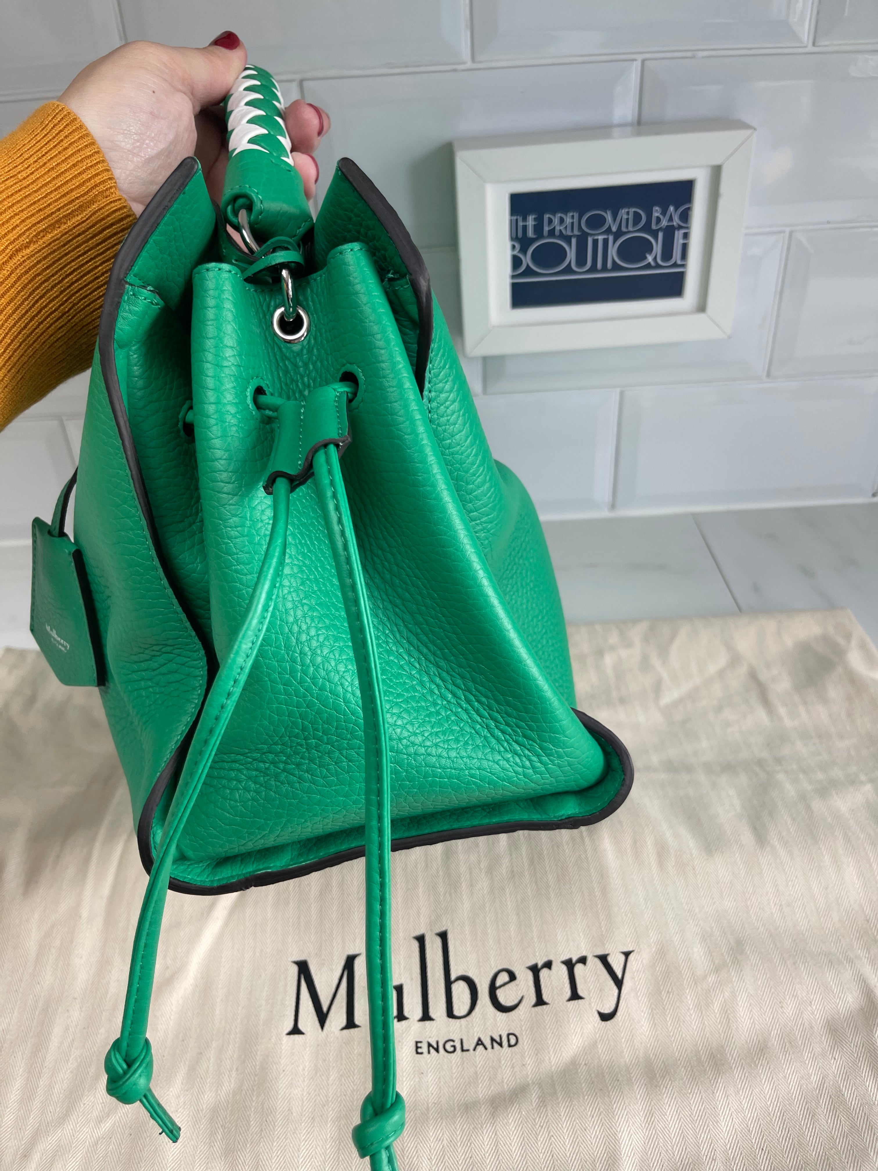 Mulberry Large Iris Lawn Green